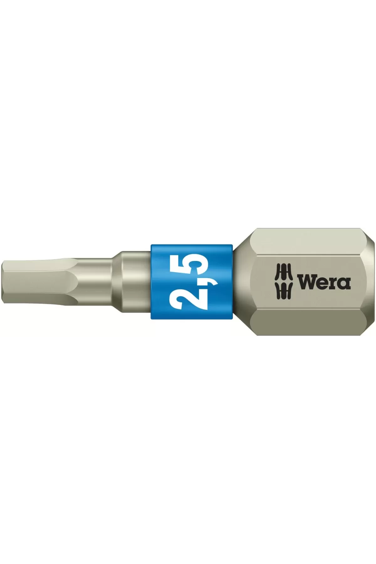 Wera 3840/1 TS Paslanmaz Hex-Plus 2,5x25mm Bits 05071072001