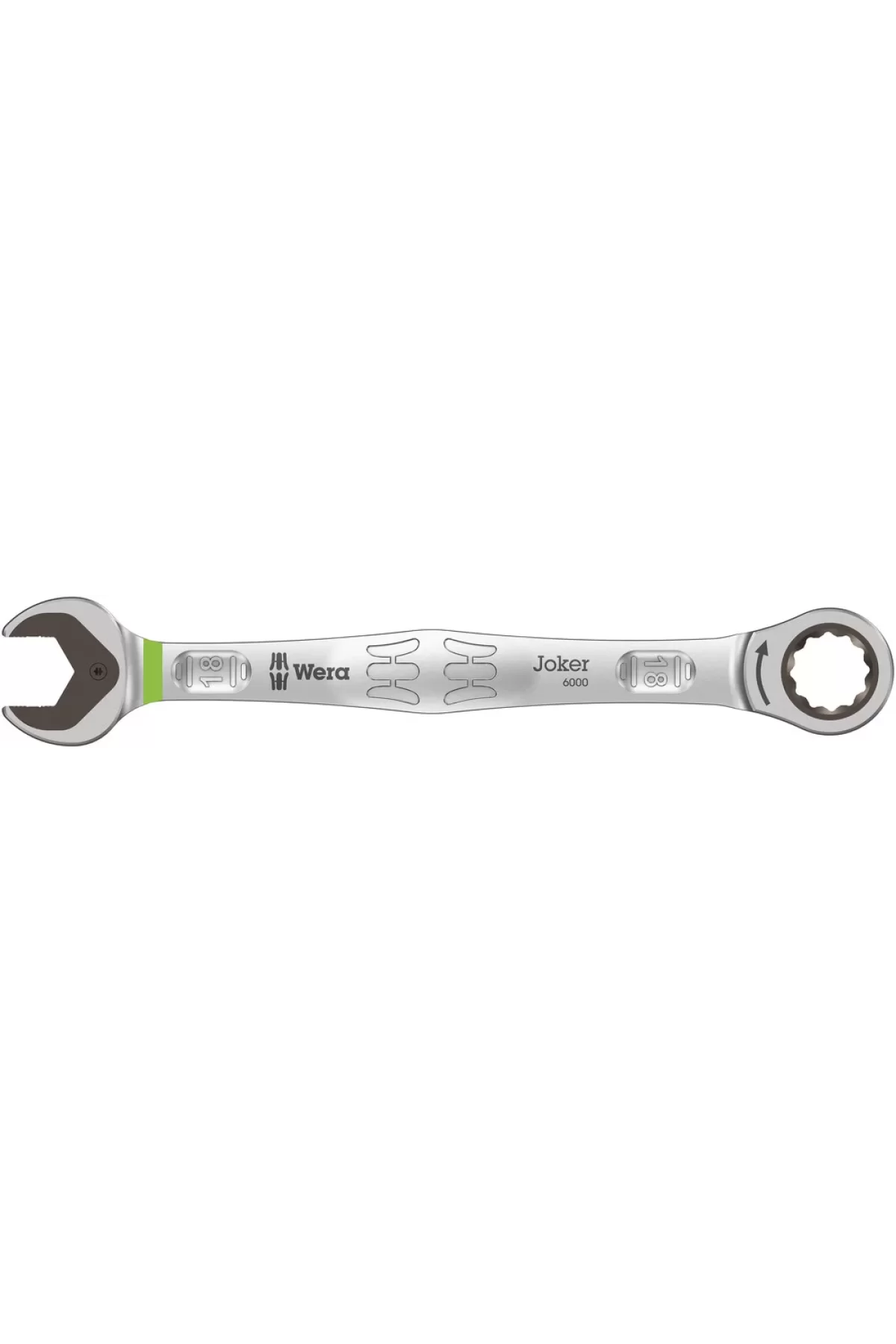 Wera 6000 Joker 18mm Cırcırlı Açık Ağızlı Anahtar 05073278001