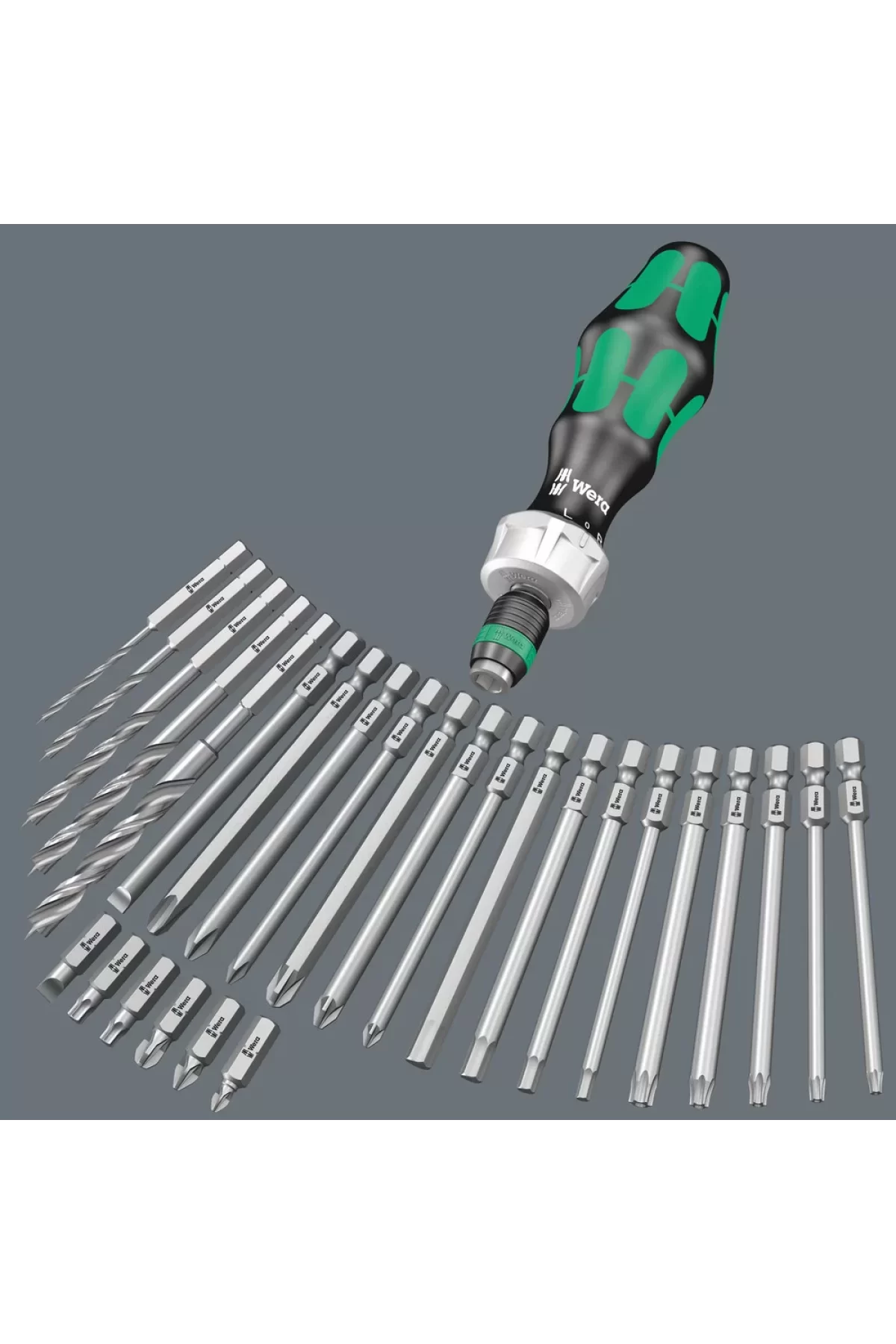 Wera Kraftform Kompakt 60 RA Cırcır Tutuculu Bits Seti 05051040001