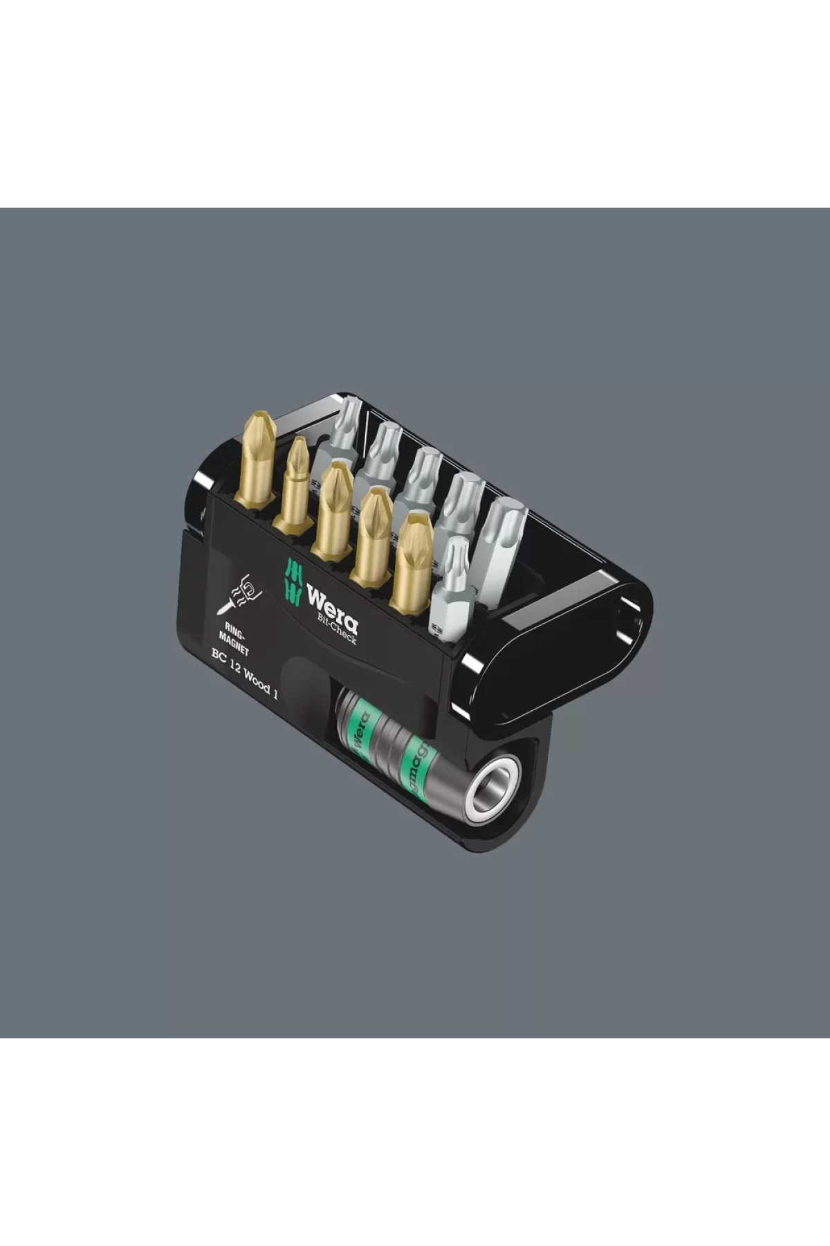 Wera Bit-Check 12 Ahşap Bits Seti 1 SB 05136390001