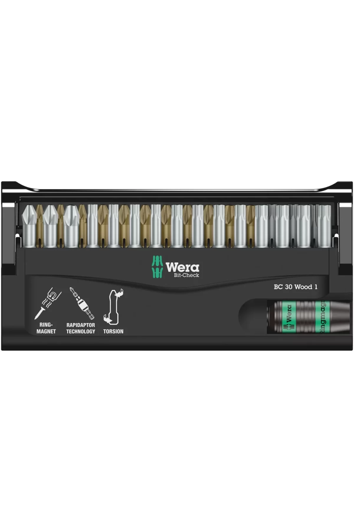 Wera Bit-Check 30 Ahşap Bits Seti 1 05057433001