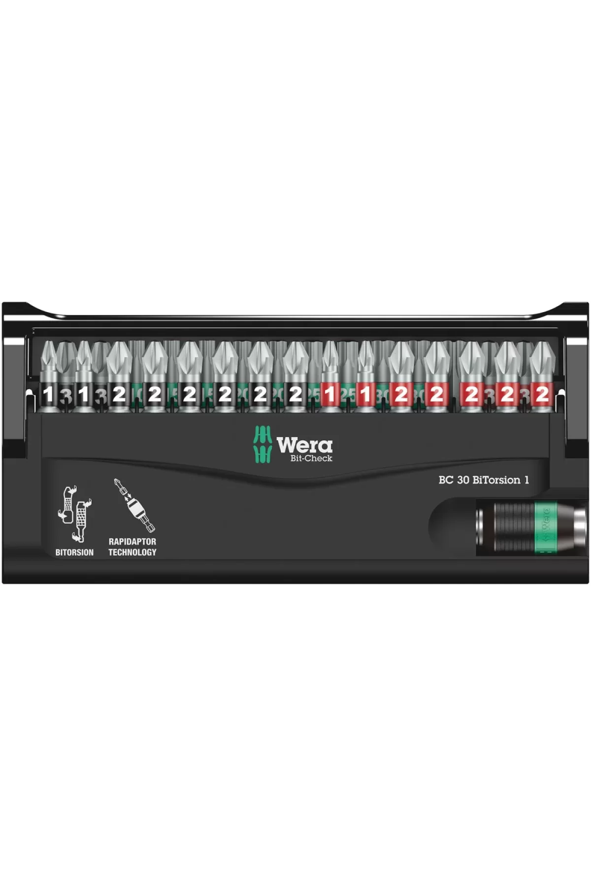 Wera Bit-Check 30 Bi-Torsion Bits Seti 1 05057430001