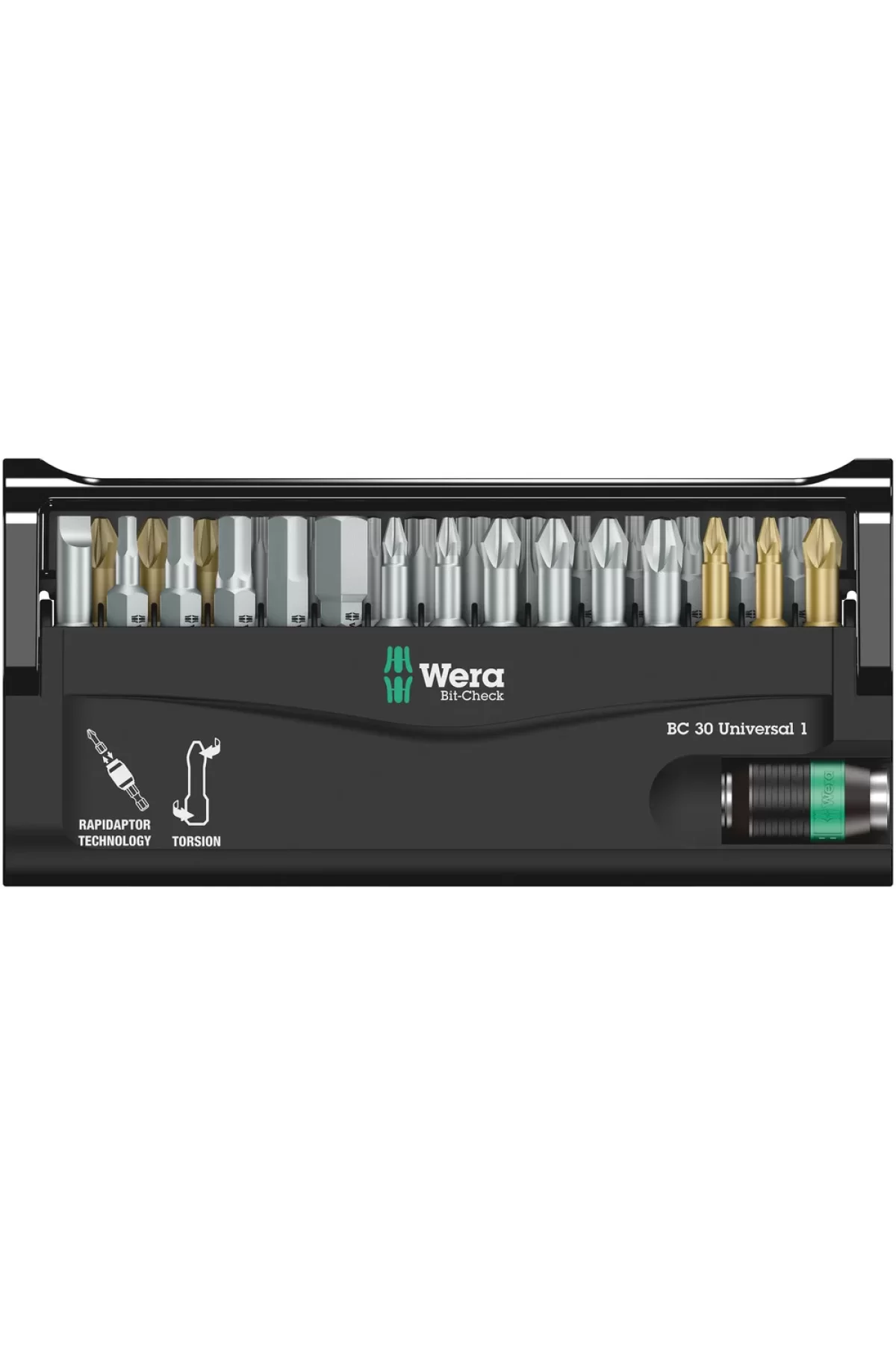 Wera Bit-Check 30 Universal Bits Seti 1 05056440001