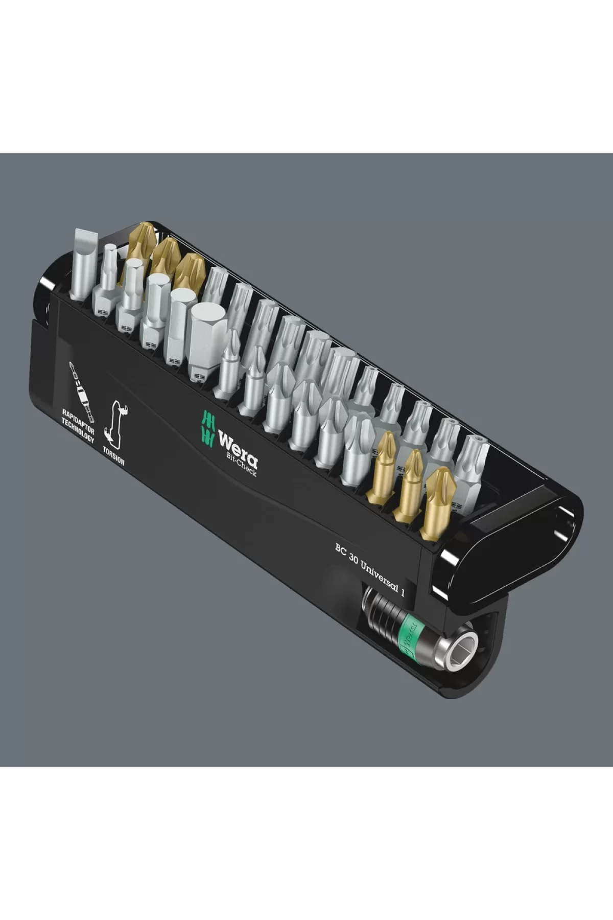 Wera Bit-Check 30 Universal Bits Seti 1 05056440001