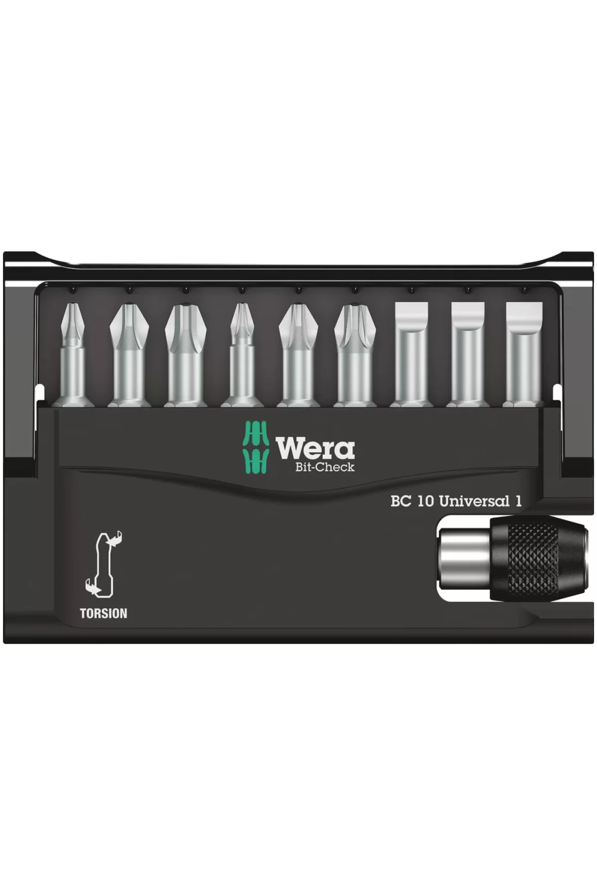 Wera Bit-Check 10 Universal Bits Seti 1 05056161001