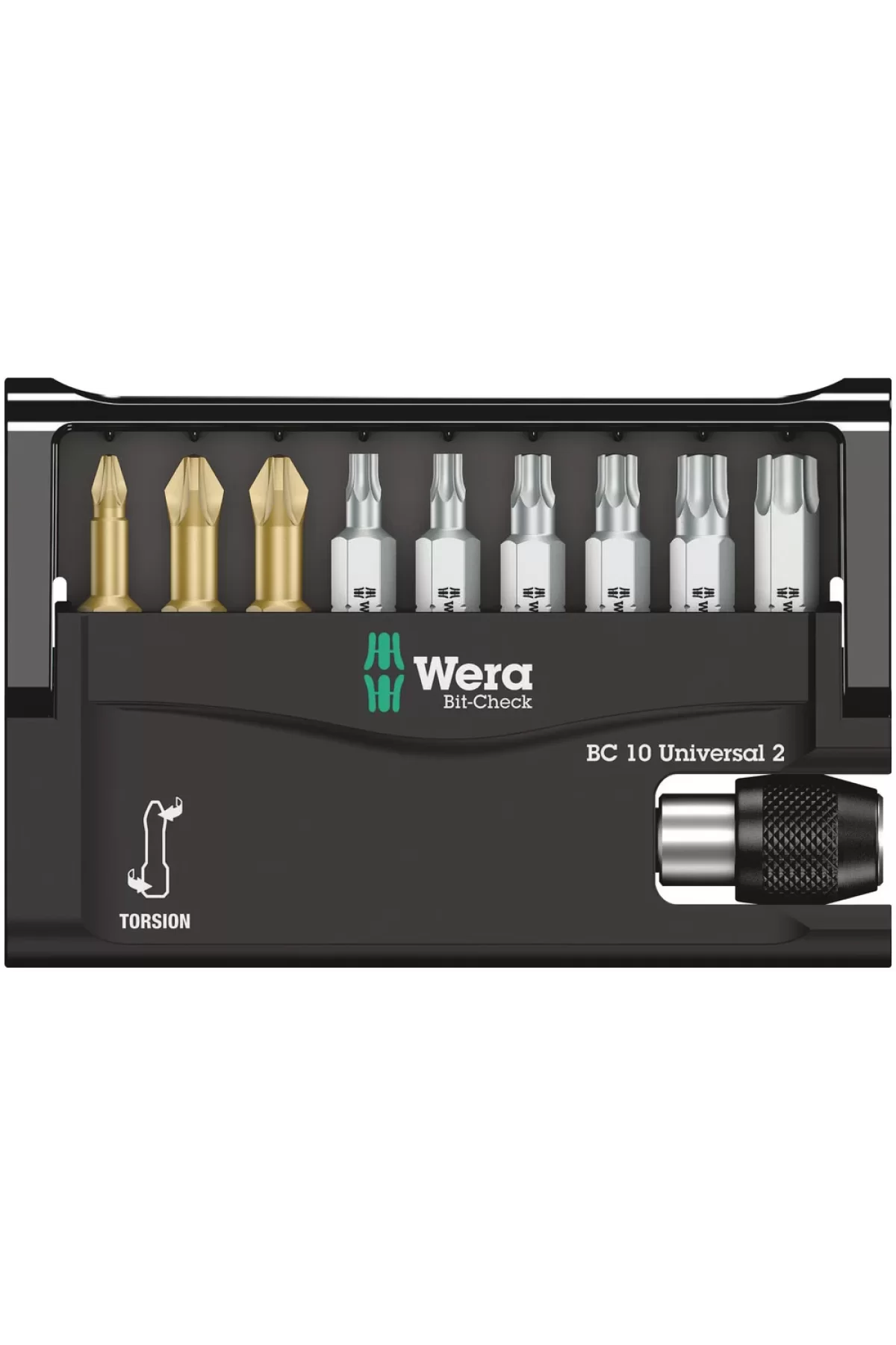 Wera Bit-Check 10 Universal Bits Seti 2 05134200001