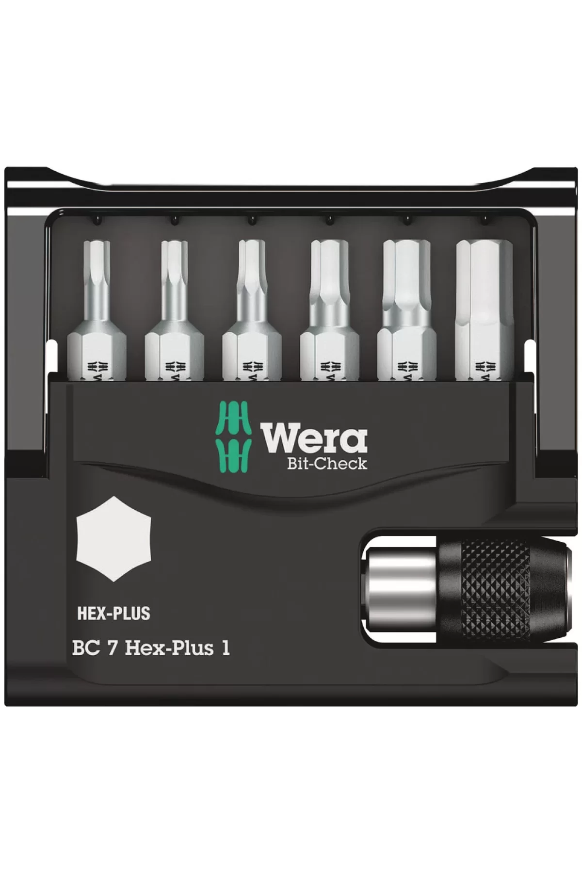 Wera Bit-Check 7 Hex-Plus 1 05056168001