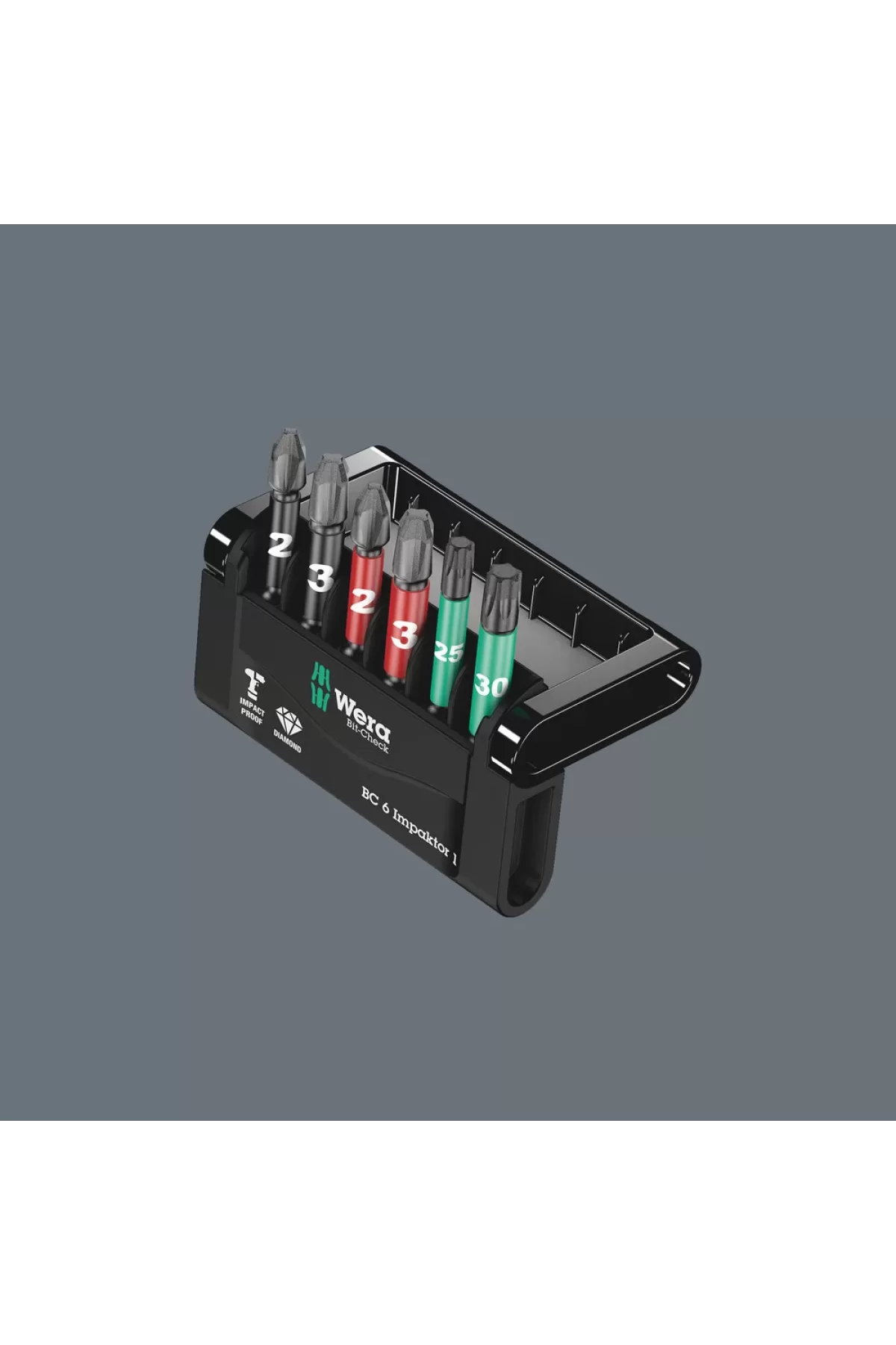 Wera Bit-Check 6 impaktor Bits Seti 1 05057695001