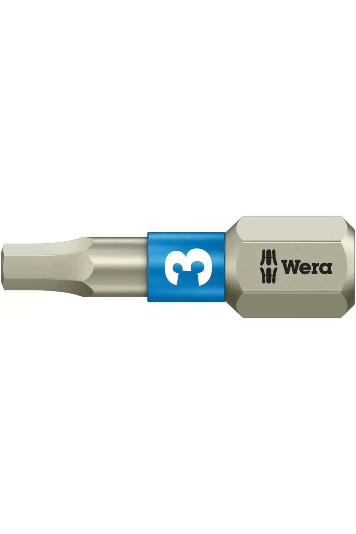 Wera 3840/1 Paslanmaz TS Hex-Plus Alyan 3x25mm Bits 05071073001