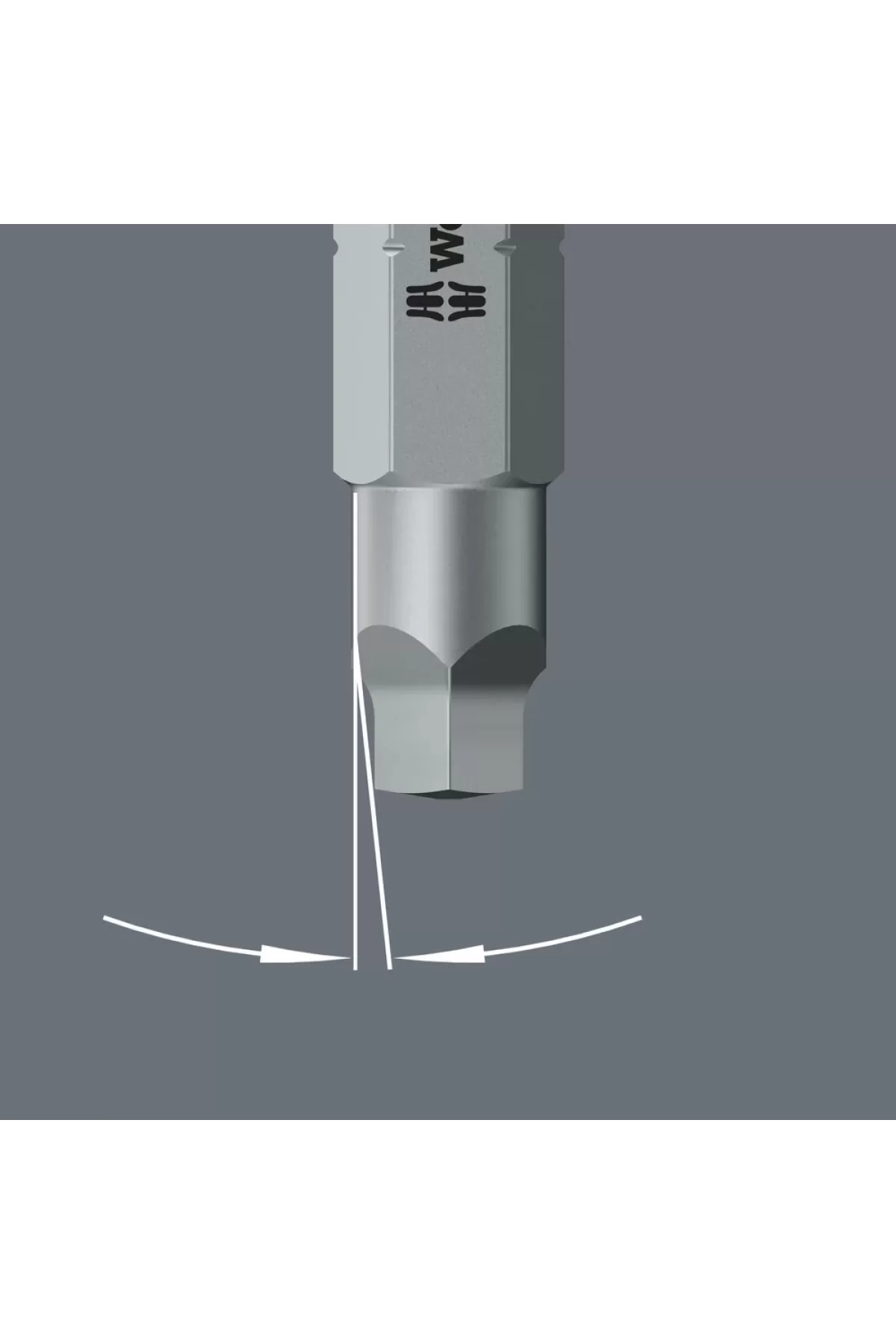 Wera 868/1 Kare Square V 1x25mm Bits 05340245001