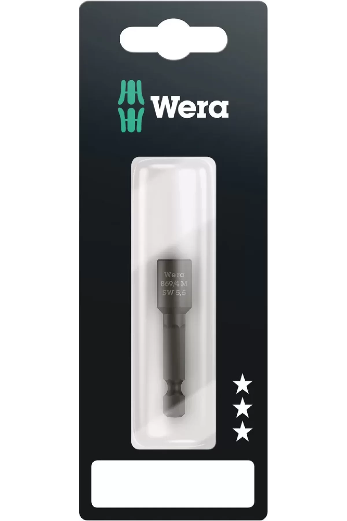 Wera 869/4 Mıknatıslı Lokma 5,5x50mm Bits SB 05073500001