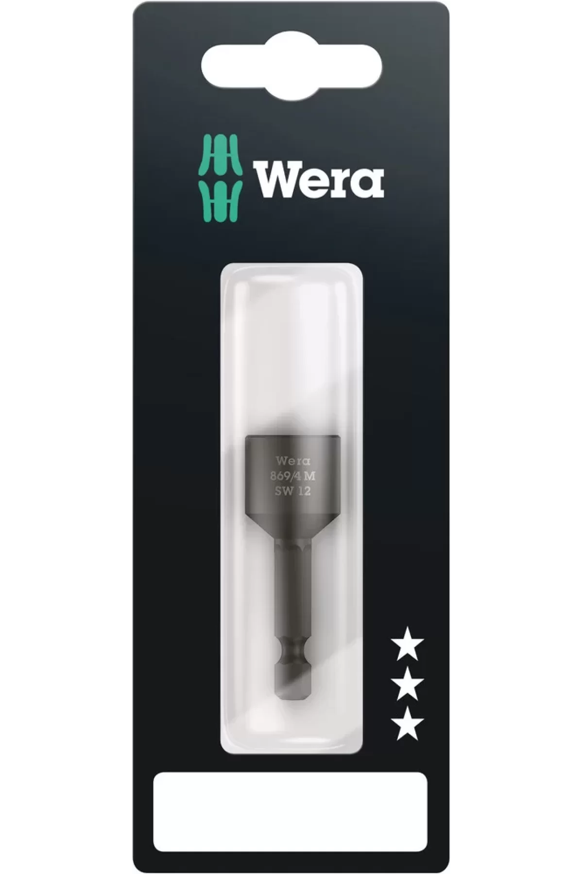 Wera 869/4 Mıknatıslı Lokma 12x50mm Bits SB 05073507001