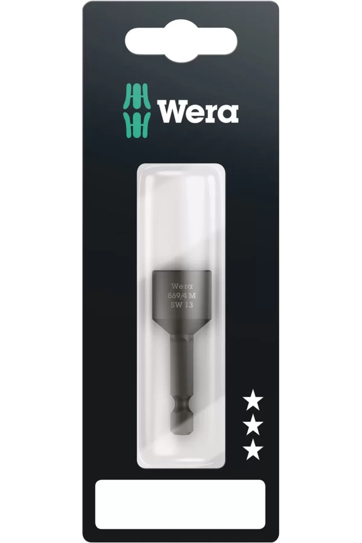 Wera 869/4 Mıknatıslı Lokma 13x50mm Bits SB 05073508001