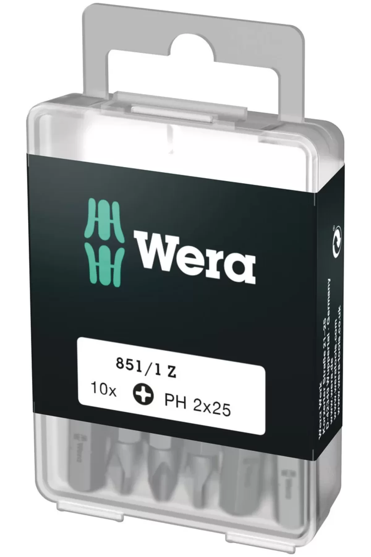 Wera 851/1 Z Ph/Yıldız 3x25mm Bits Dıy-Box 05072402001