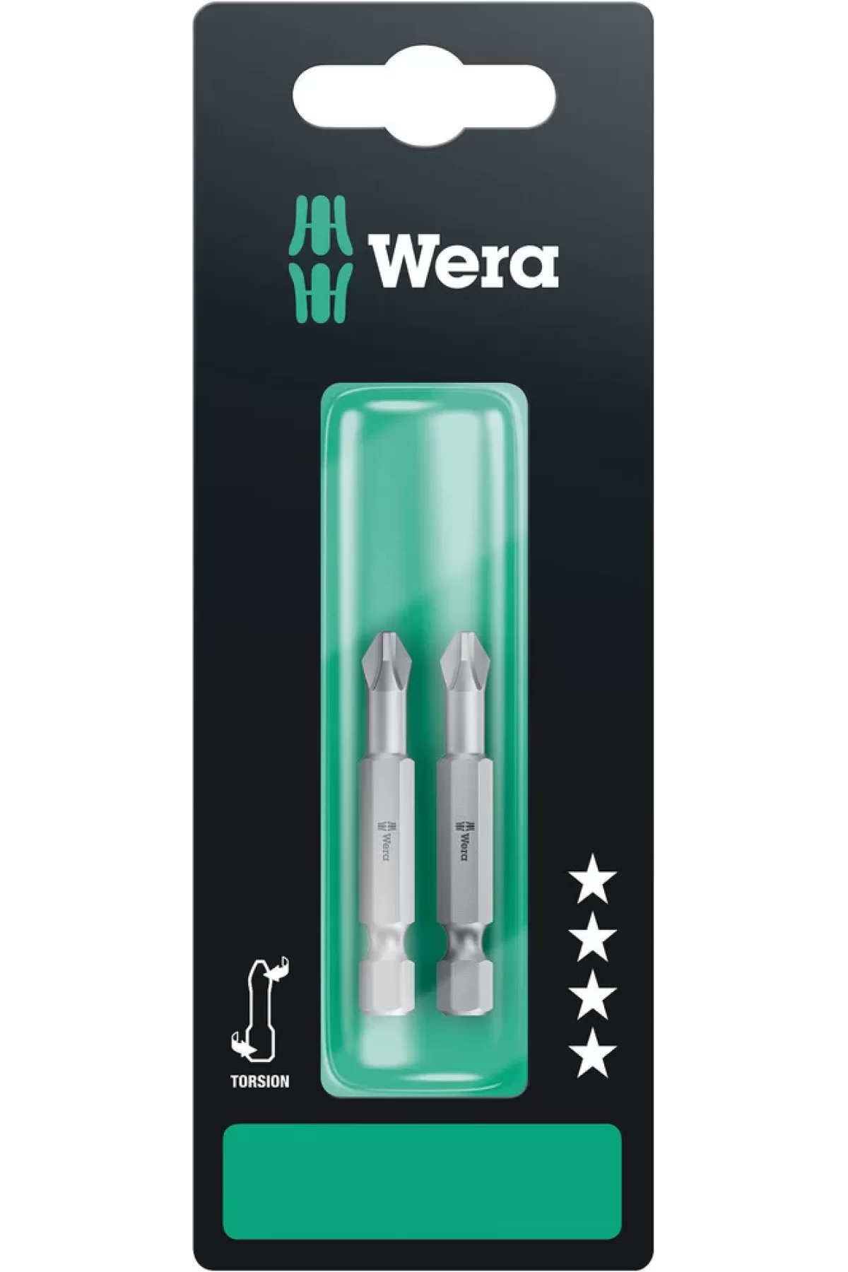 Wera 851/4 Tz Ph/Yıldız 2x50mm Bits SB 05134381001