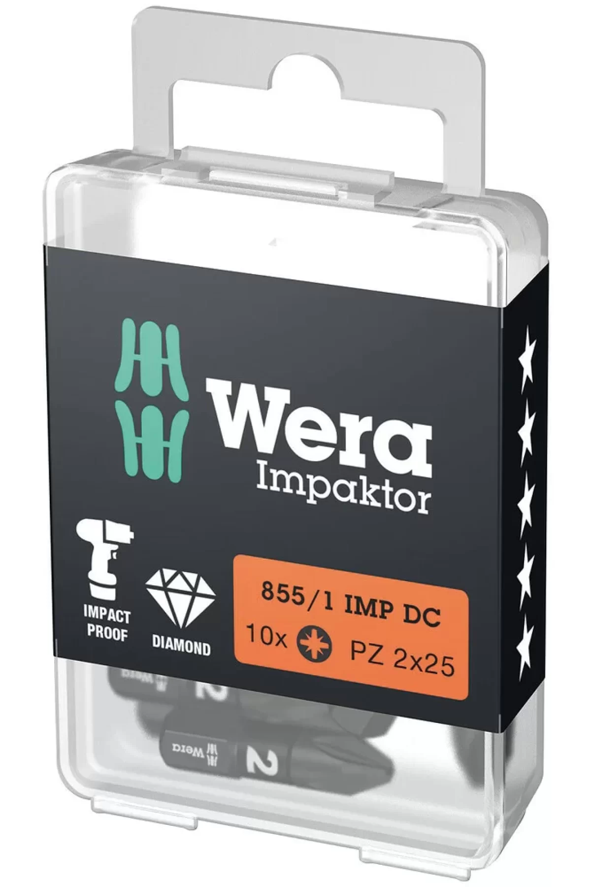 Wera 855/1 impaktor Dc Pz 1x25mm Bits 05057620001