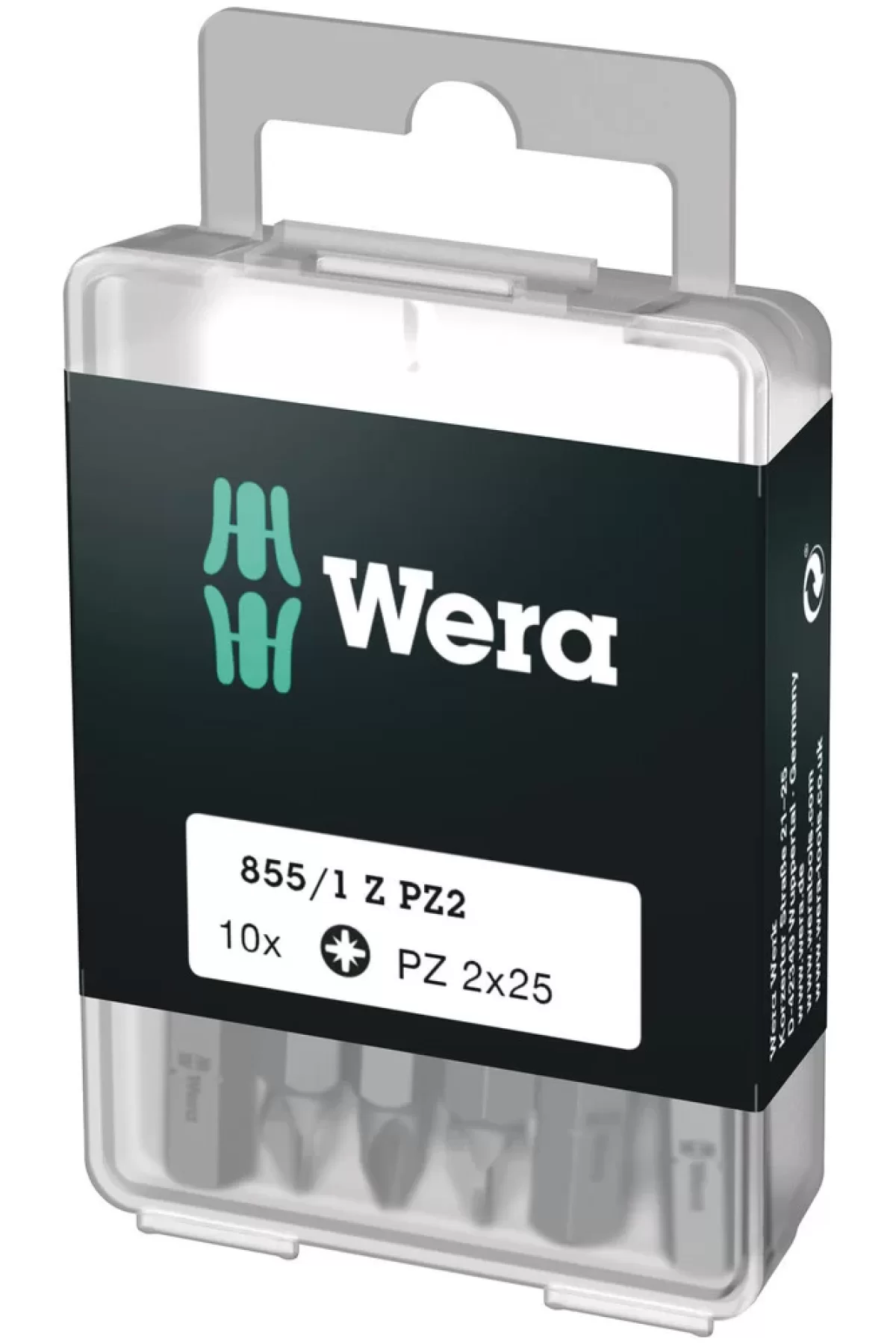 Wera 855/1 Z Pz 2x25mm Bits Dıy-Box 05072404001