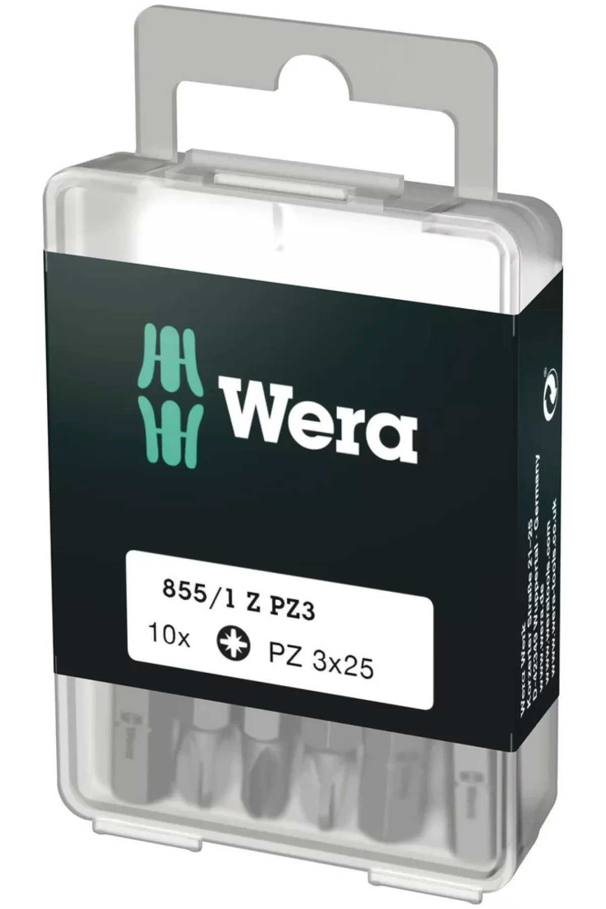 Wera 855/1 Z Pz 3x25mm Bits Dıy-Box 05072405001