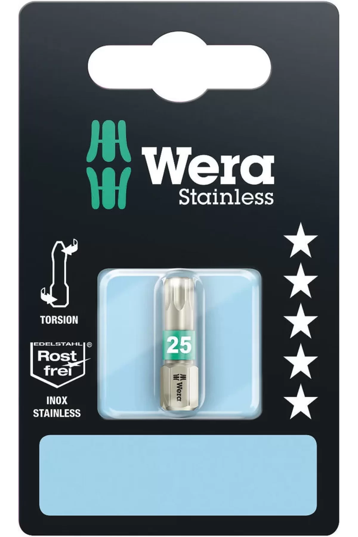 Wera 3867/1 Paslanmaz TS Tx 10x25mm Bits SB 05073620001