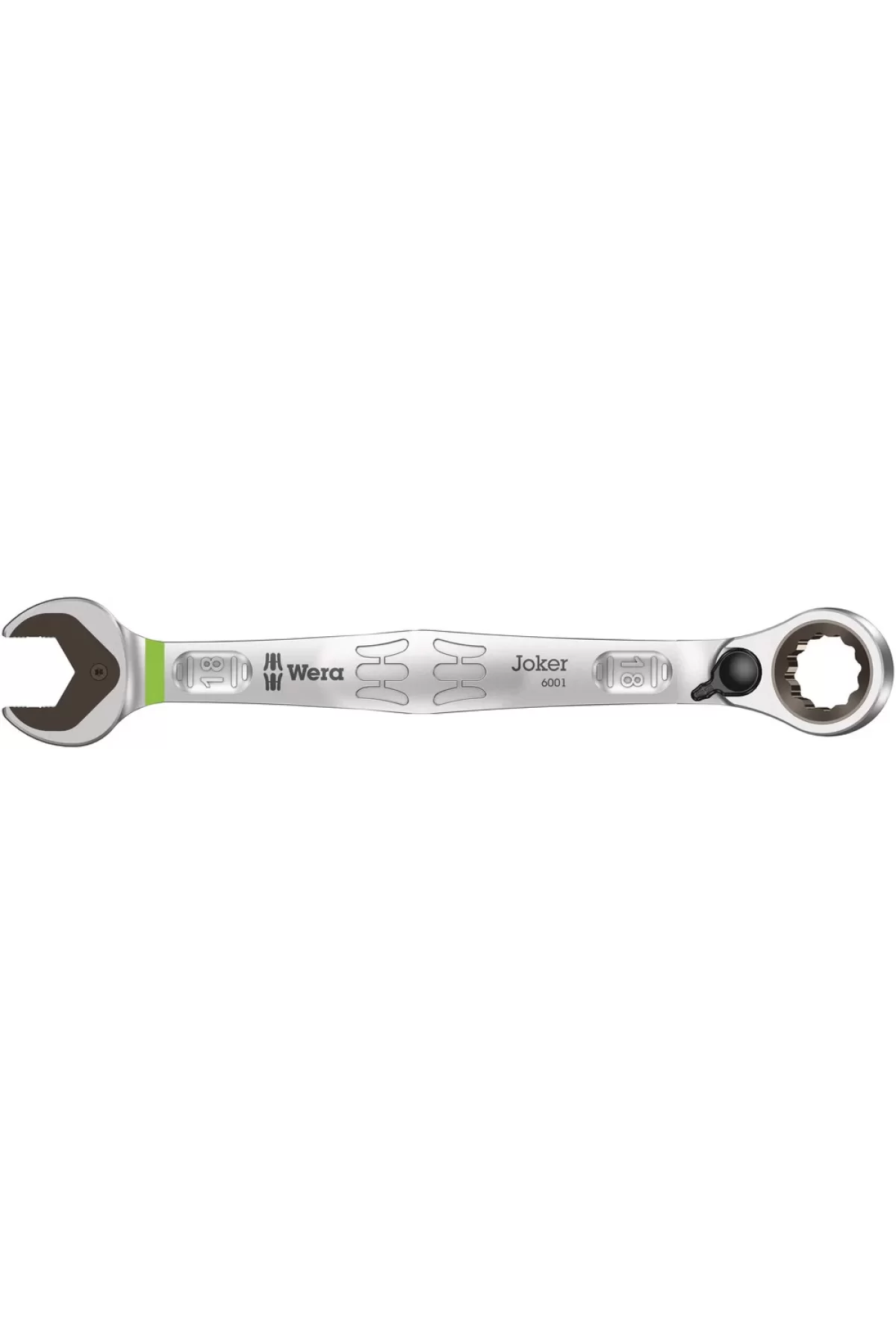 Wera 6001 Joker 18mm Cırcır Mafsal Açık Ağız Anahtar 05020073001