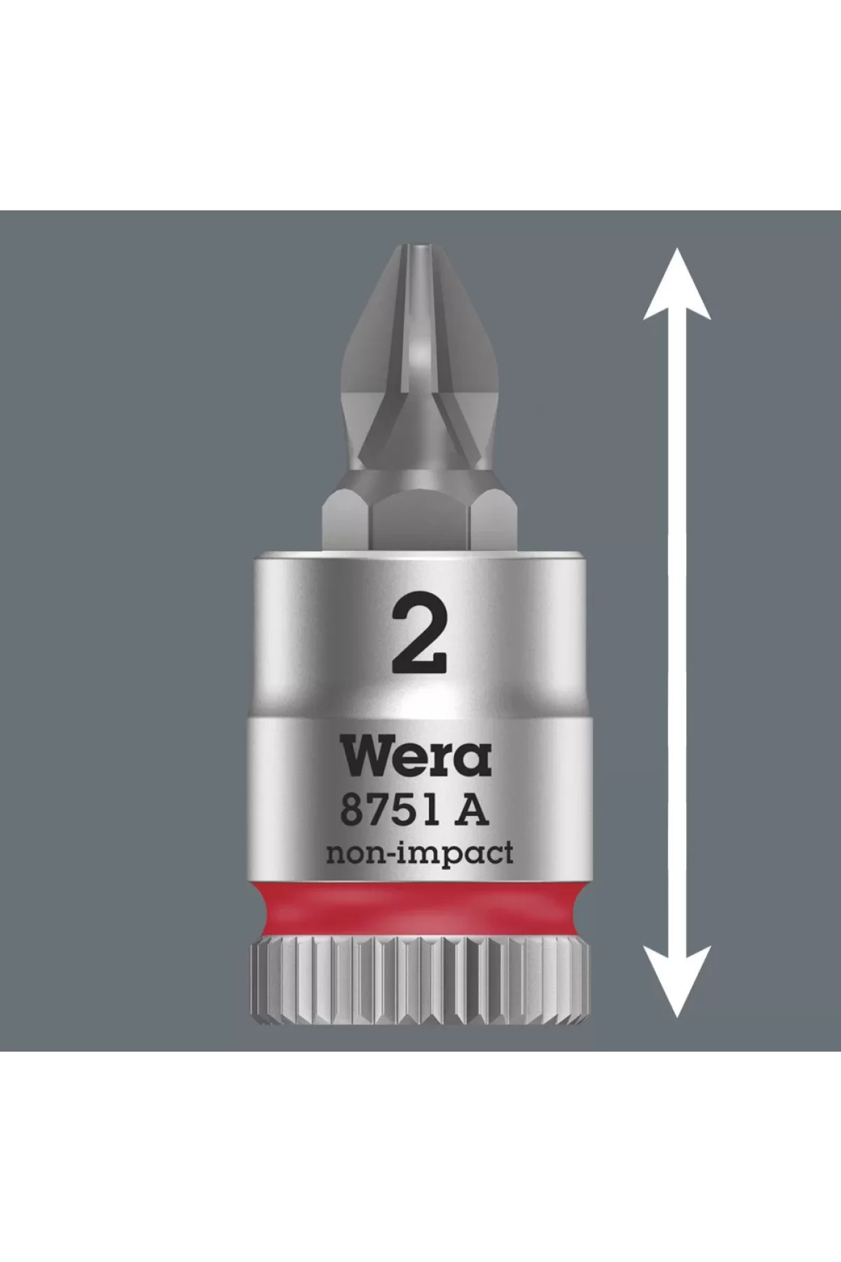 Wera 8751 A PH/Yıldız 1/4 Lokma 1x28mm 05003350001