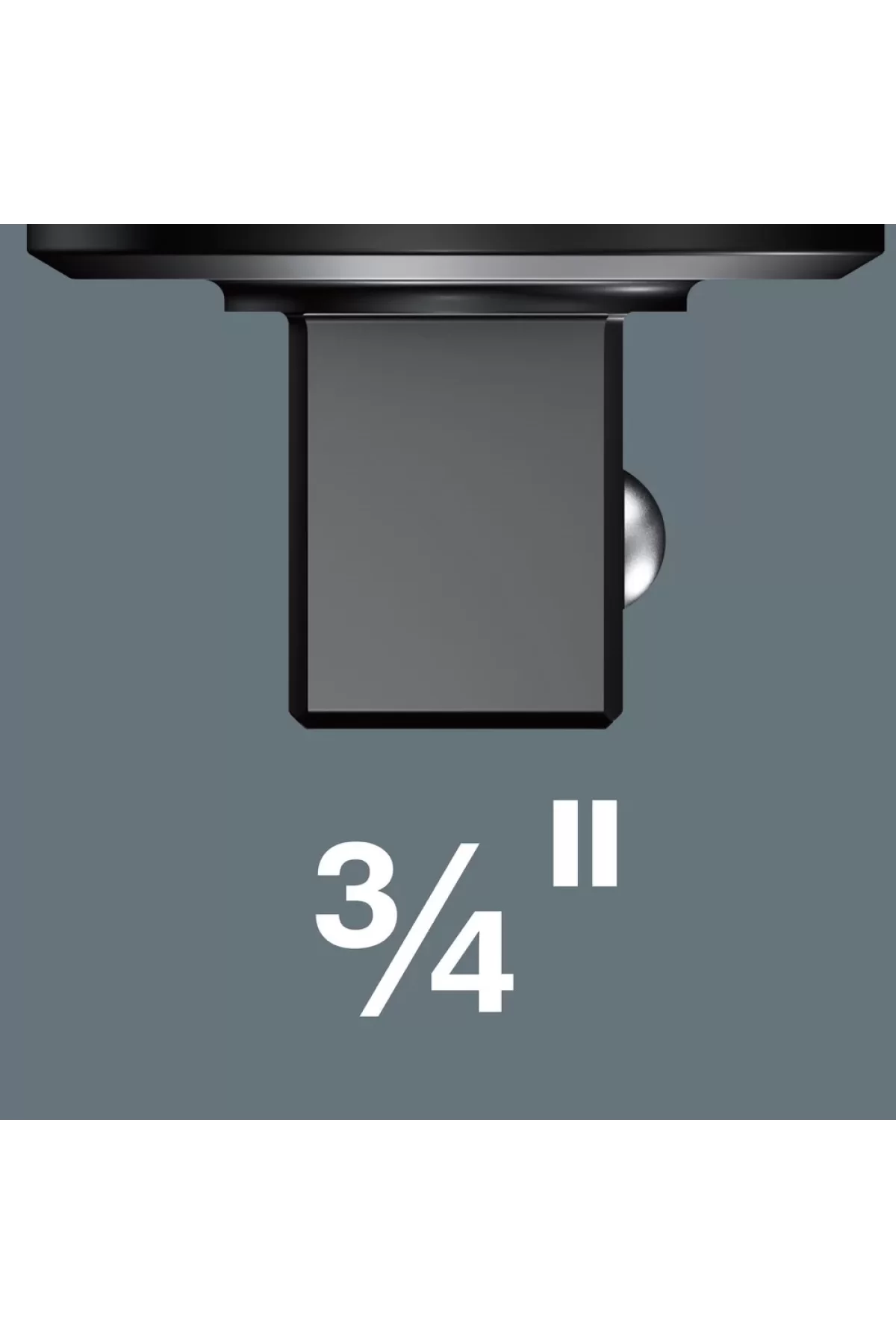 Wera 7782 E 14x18mm Ratsche Tork Anahtarı Geçme Lokma Başı 3/4 05078708001