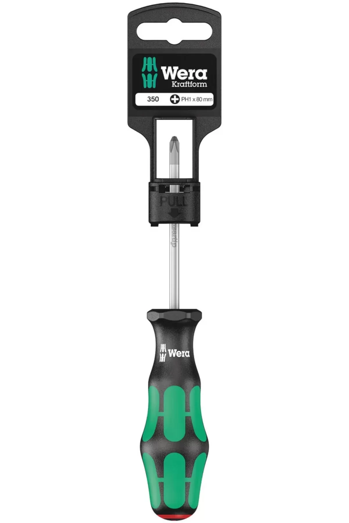 Wera 350 Ph/Yıldız 1x80mm Hang-Tag Tornavida 05100051001