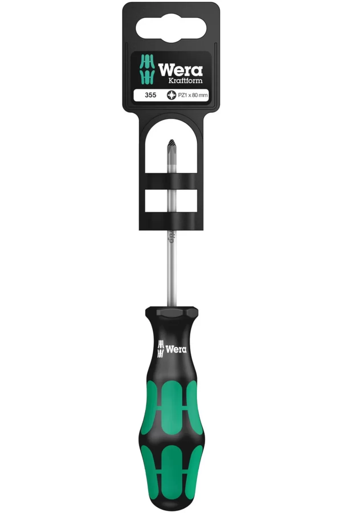 Wera 355 PZ 1x80mm Hang-Tag Tornavida 05100056001