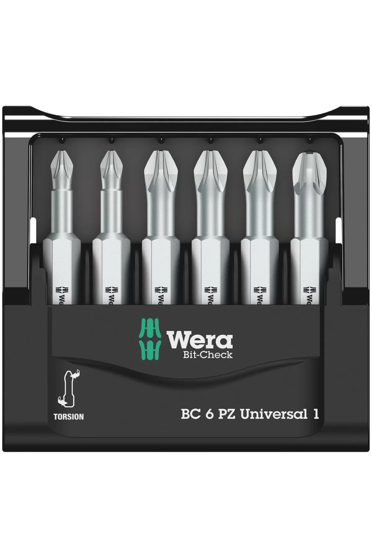 Wera Bit-Check 6 PZ Universal Bits Seti 1 05056471001