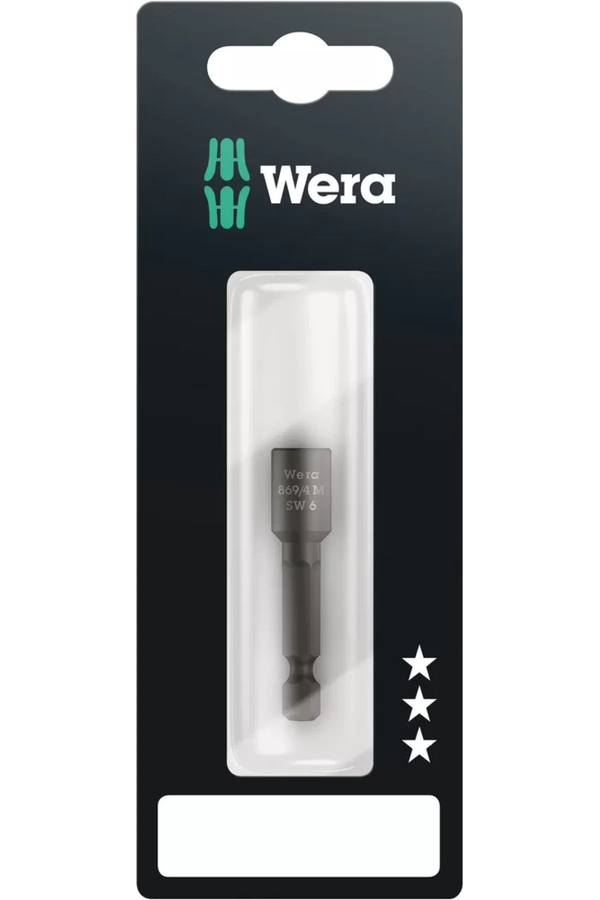 Wera 869/4 Mıknatıslı Lokma 6x50mm Bits SB 05073501001