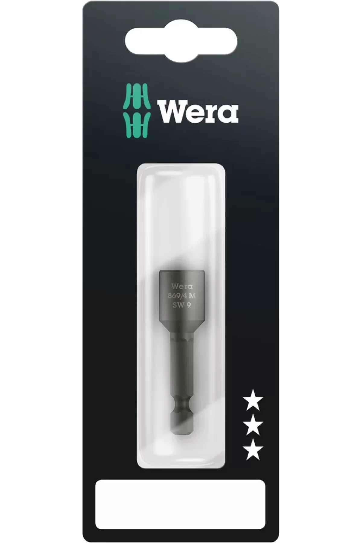 Wera 869/4 Mıknatıslı Lokma 9x50mm Bits SB 05073504001