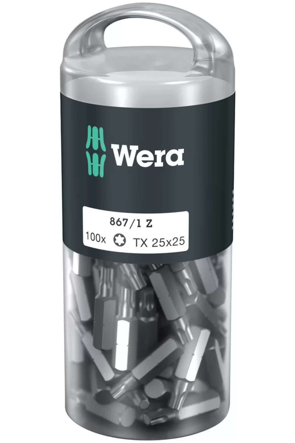 Wera 867/1 Z Tx 25x25mm Bits DIY-Box 05072449001