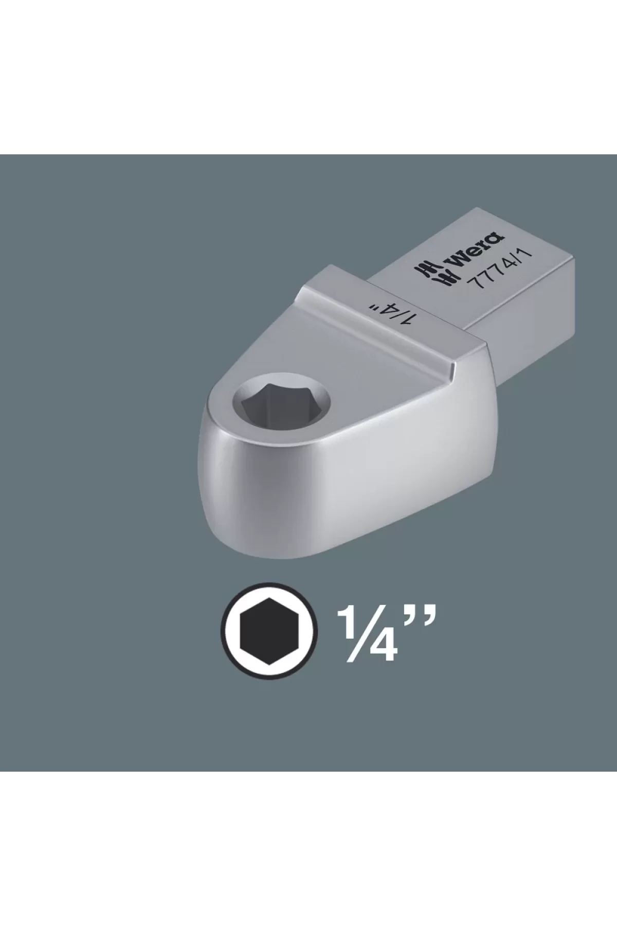 Wera 7774/1 9x12mm Bitadapter 1/4 05078640001