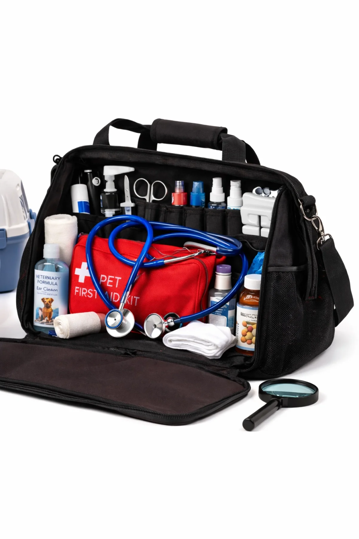 Alveta Veteriner Klinik Acil Müdahale ve Medikal Malzeme Taşıma Ekipman Çantası