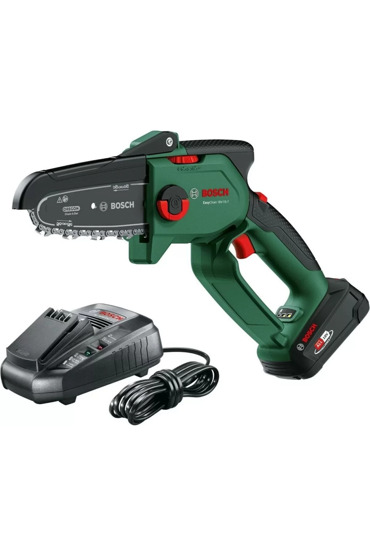 Bosch Easychain 18V-15-7 Şarjlı Zincirli Budama Makinası 18 Volt