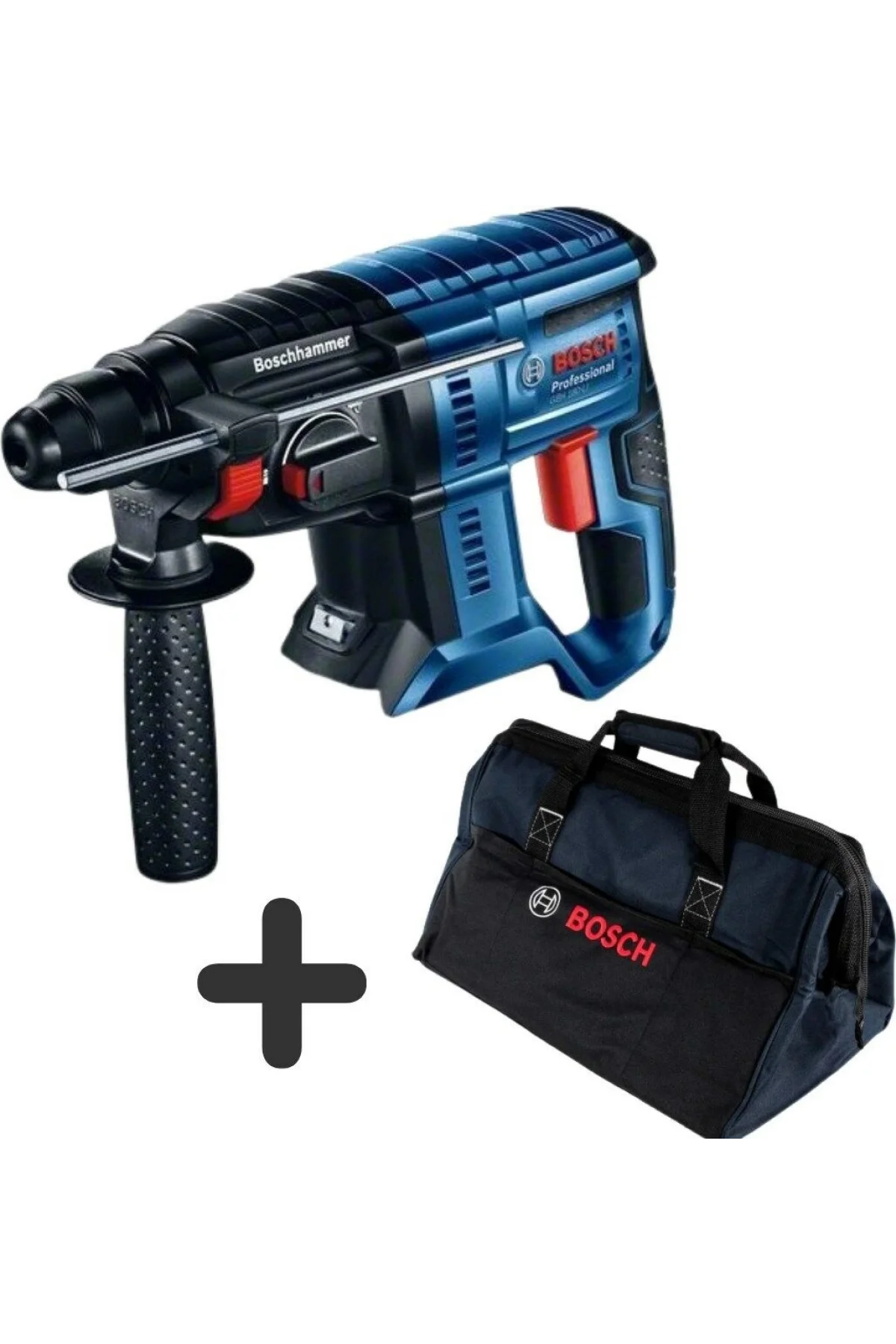 Bosch Gbh 180-LI Akülü Sds Plus Kırıcı-Delici ve Bez Çanta + 5 amper Akü
