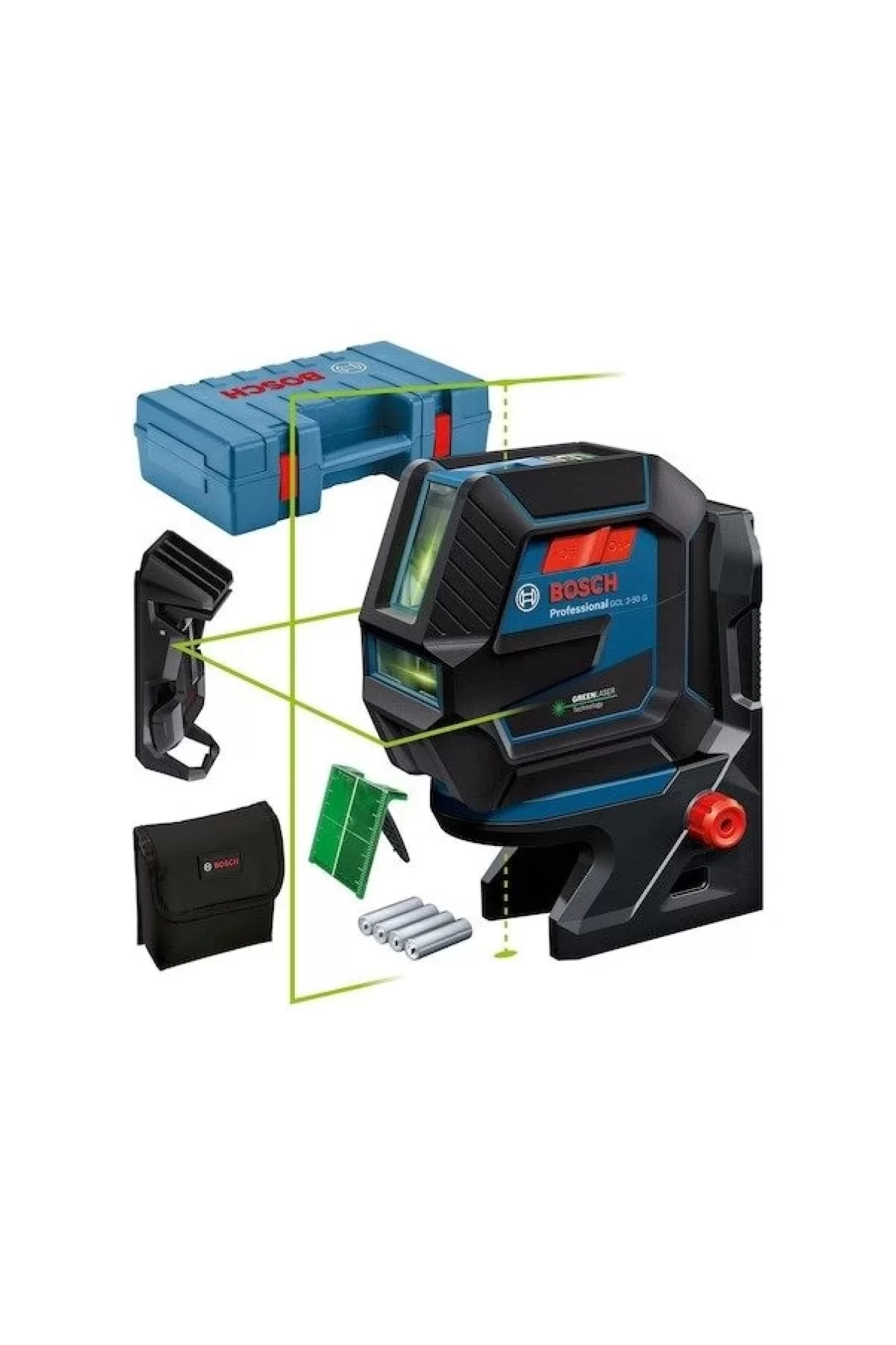Bosch Professional GCL 2-50 G Kombi Lazer - 0601066M02