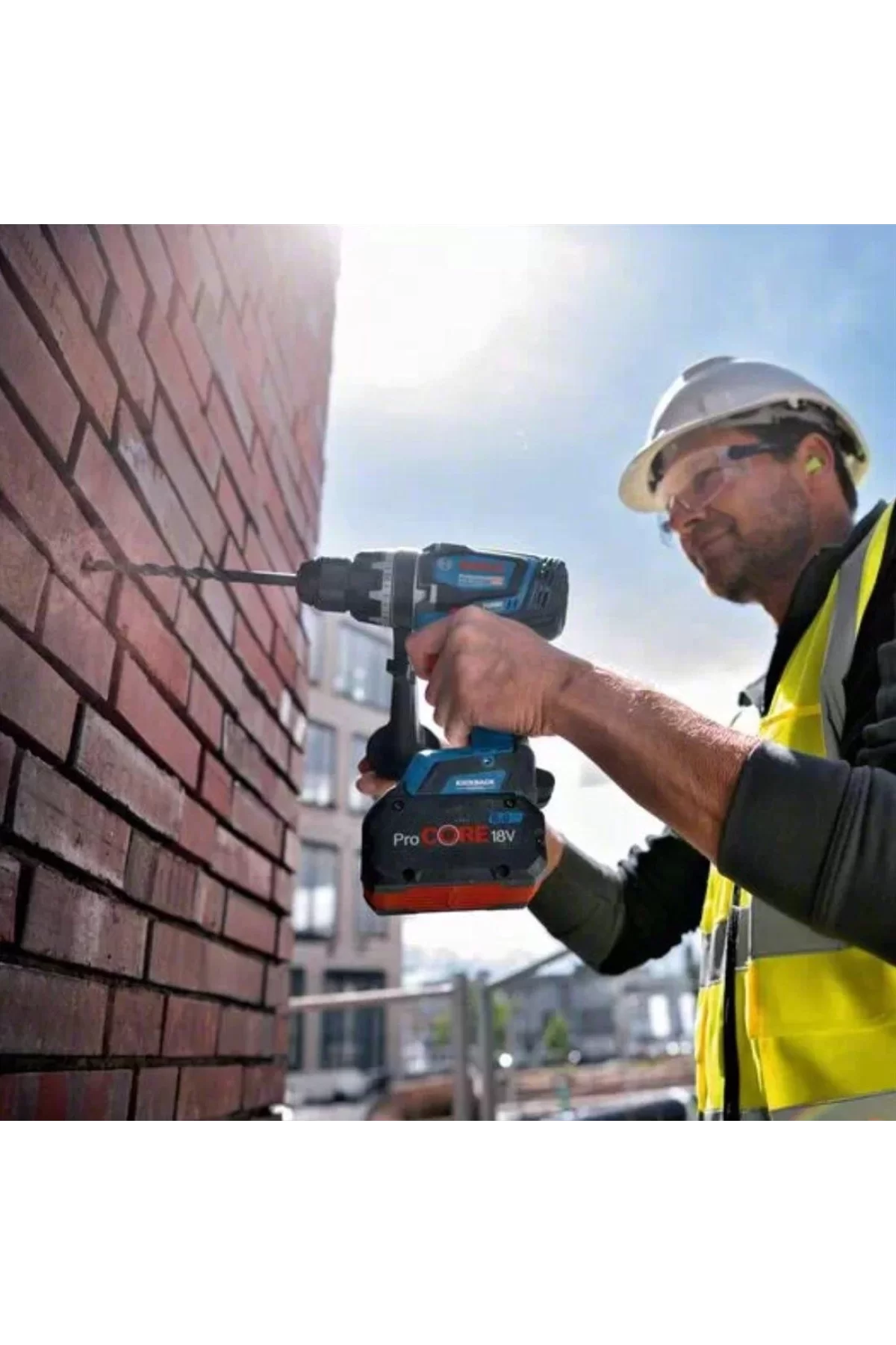 Bosch Professional GSB 18V-150 C Akülü Darbeli Delme Vidalama 2x8 AH - 06019J5105