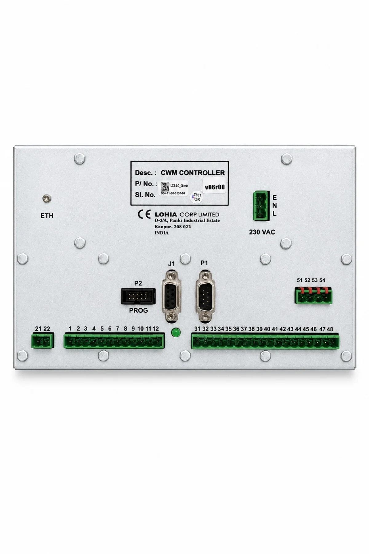 Lohia Ekran Kontrol Paneli Cwm Controller LC-08 v01