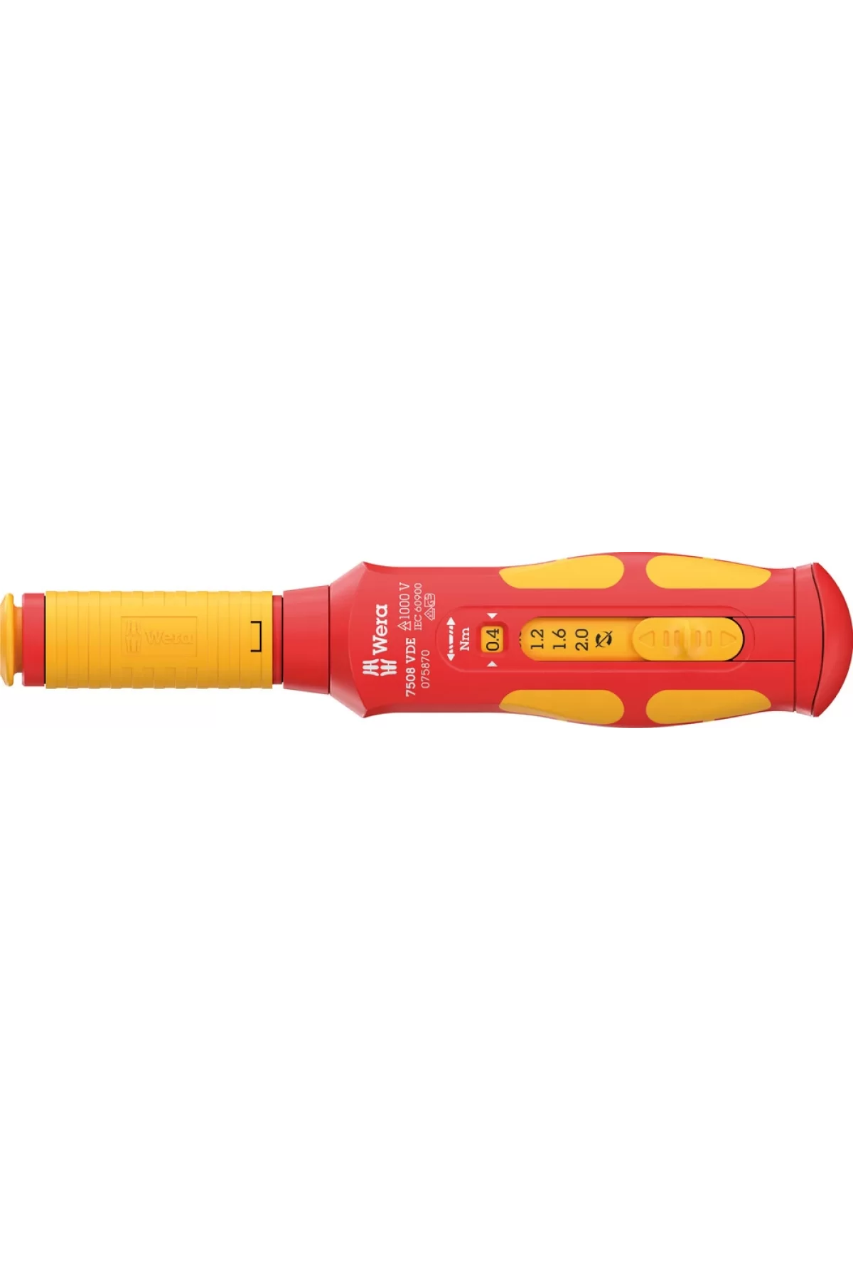 Wera 7508 VDE Kraftform Safe-Torque Speed 0,4-2,0 Nm 05075870001
