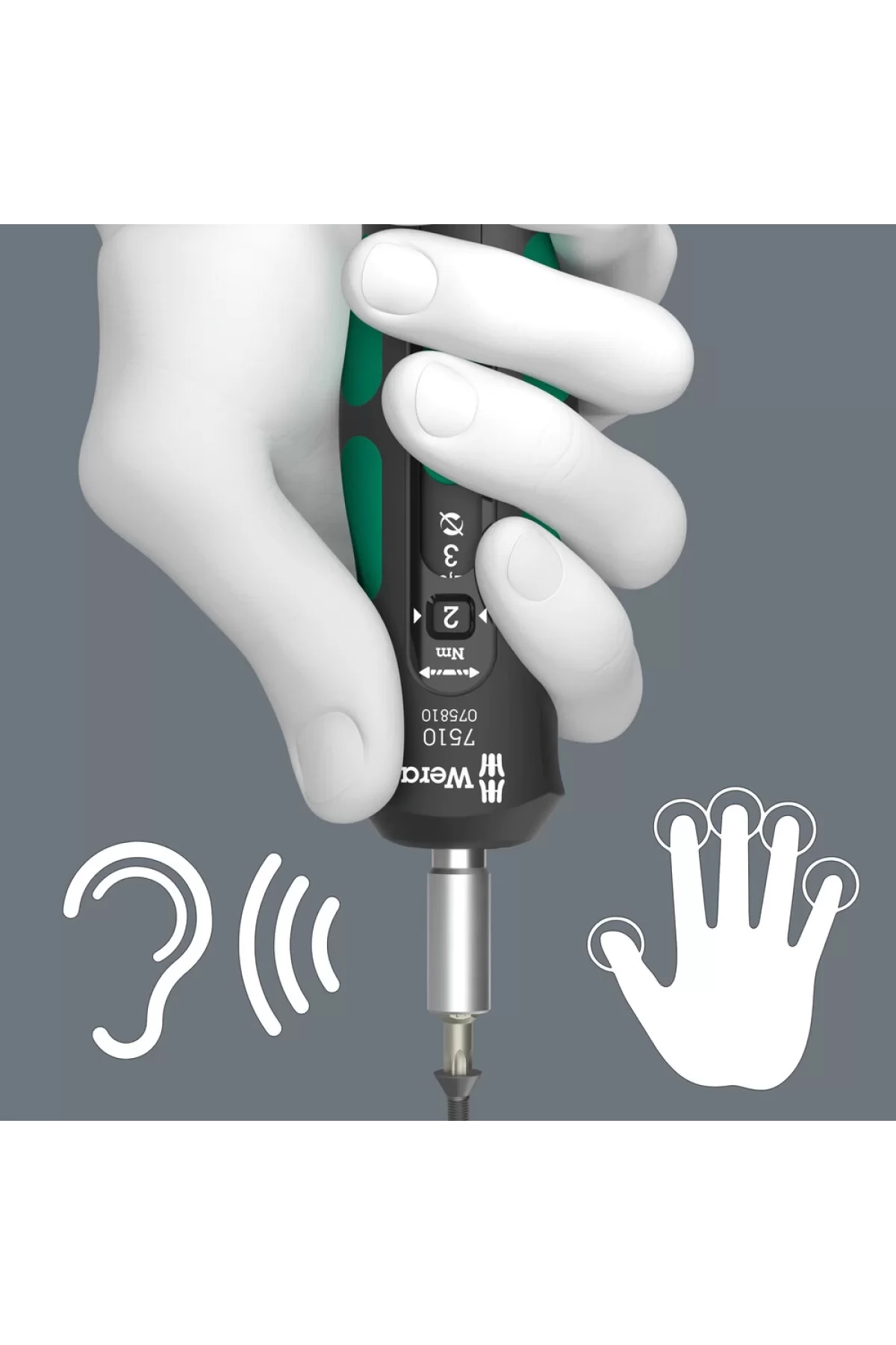 Wera 7510 Kraftform Safe-Torque Speed 1-3 Nm