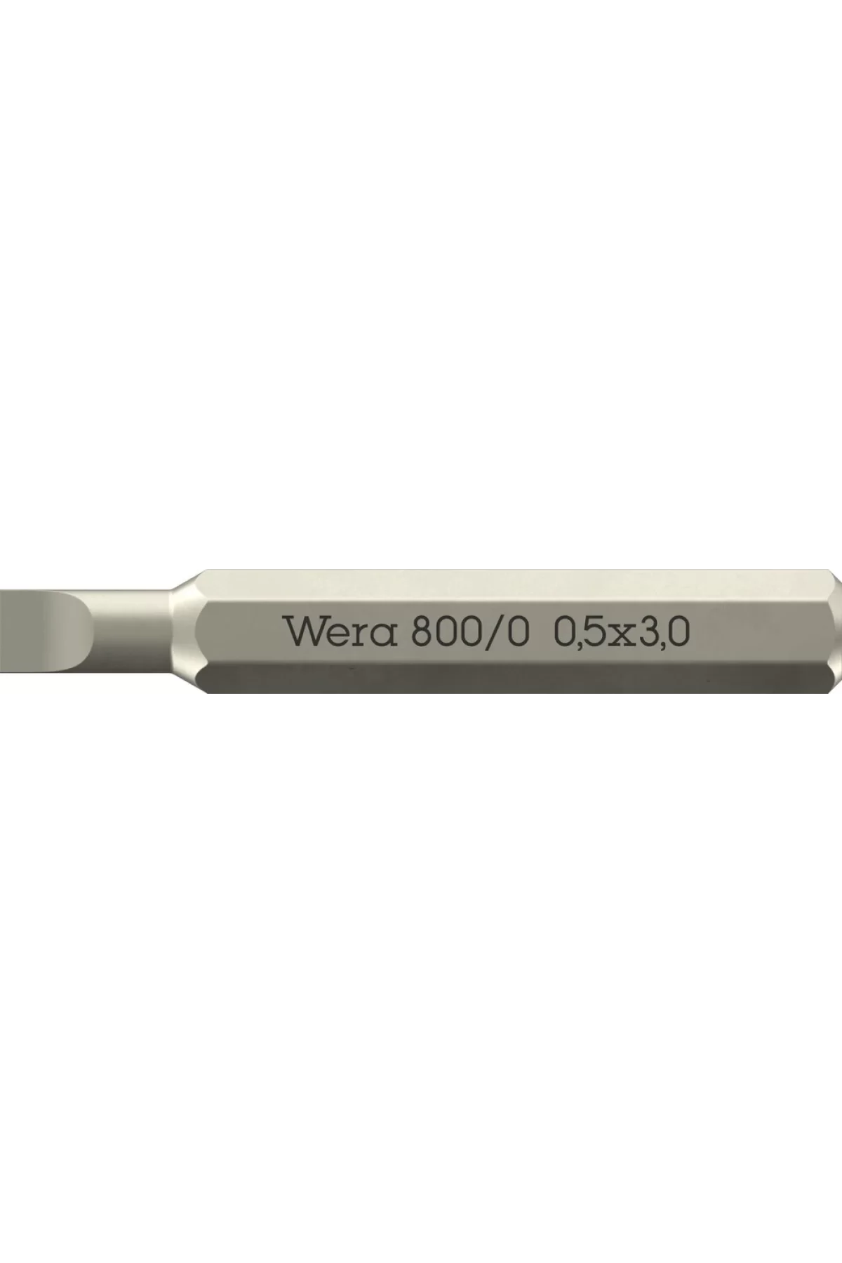 Wera 800/0 Micro 0,50 x 3,0 x 30 mm 05058105001