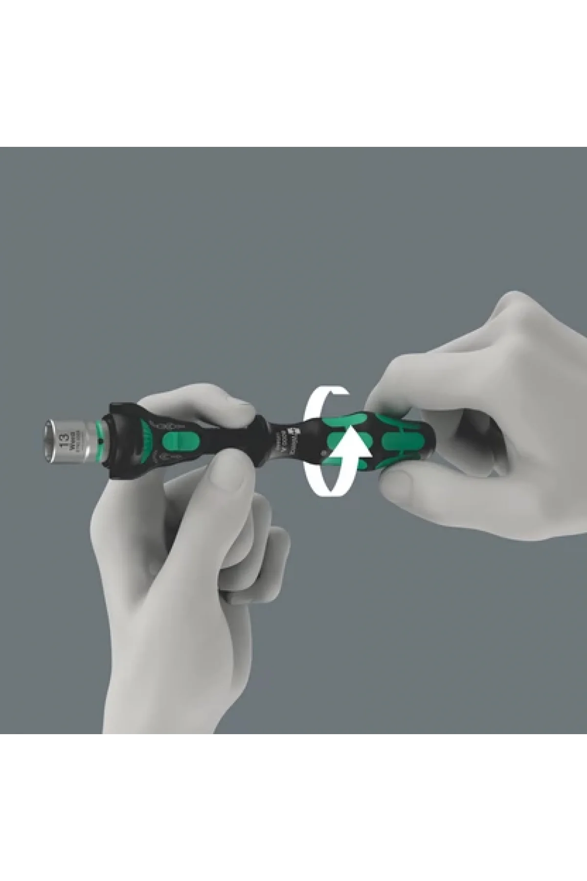 WERA 8000 A Black Edition Zyklop Speed Cırcır 1/4 sürücülü