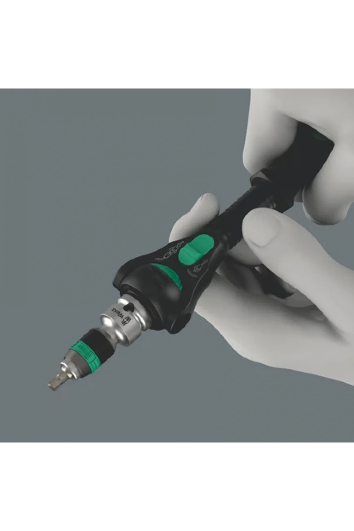 WERA 8000 A Black Edition Zyklop Speed Cırcır 1/4 sürücülü