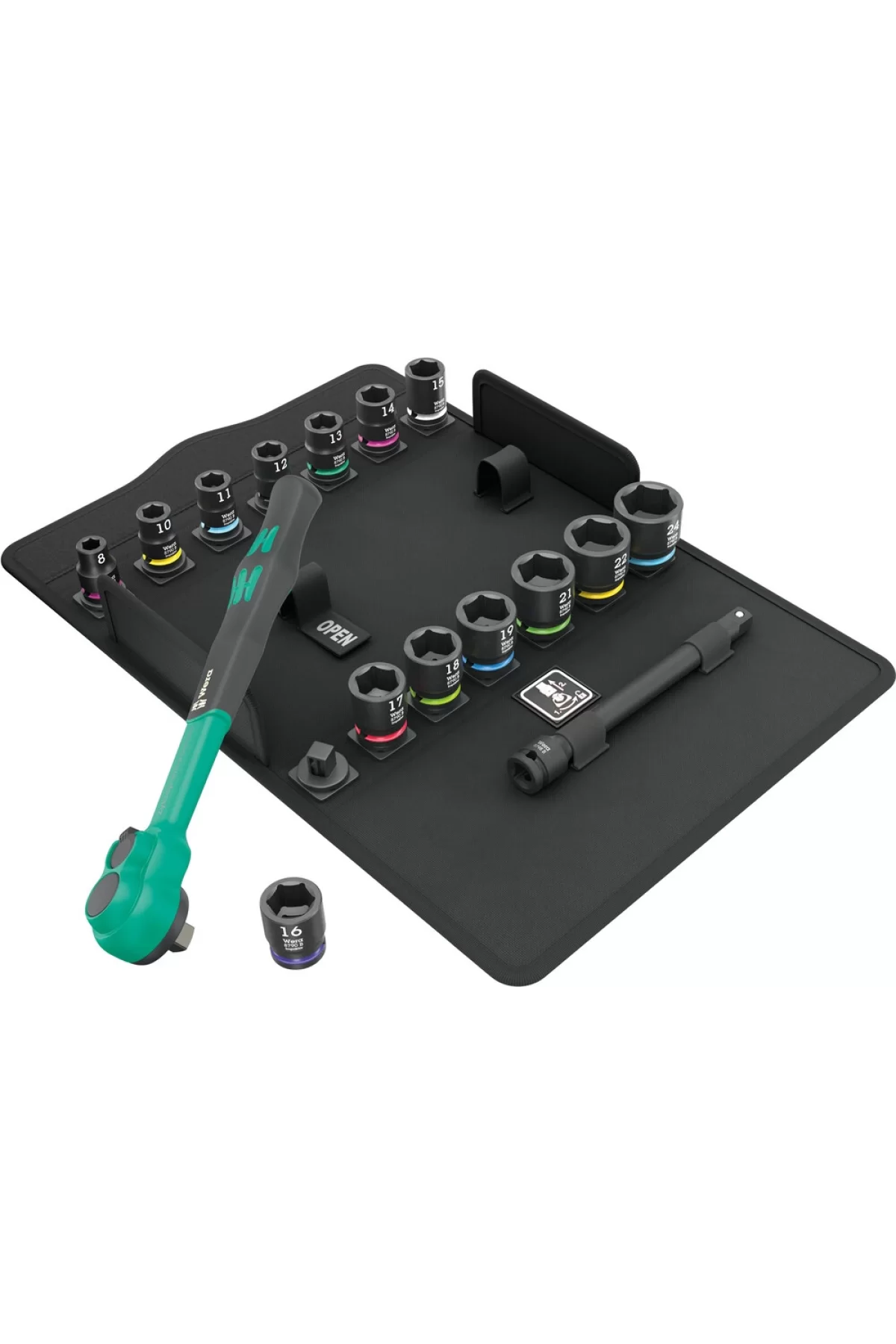 Wera 8100 SB 12 Zyklop Comfort Ratchet set