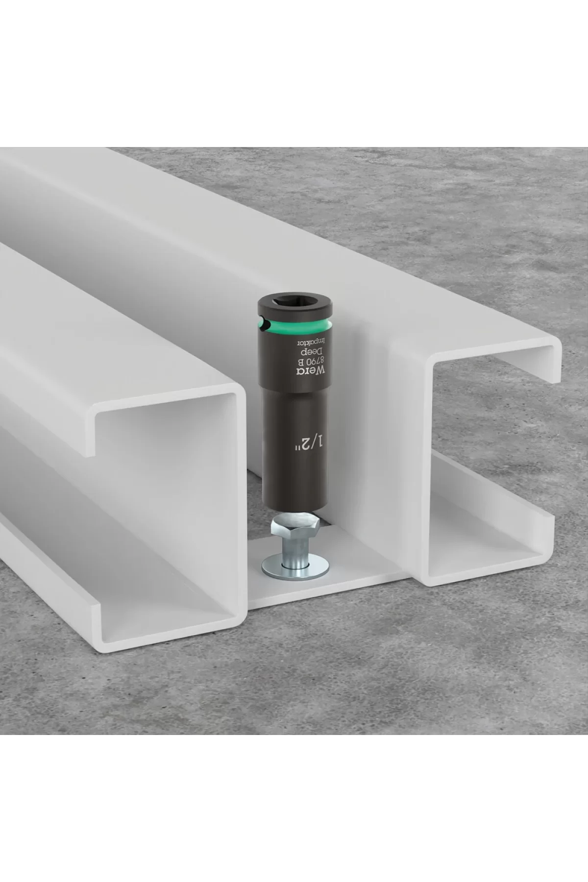 Wera 9661 Magnetic rail B Impaktor Deep Imperial 1 05005591001