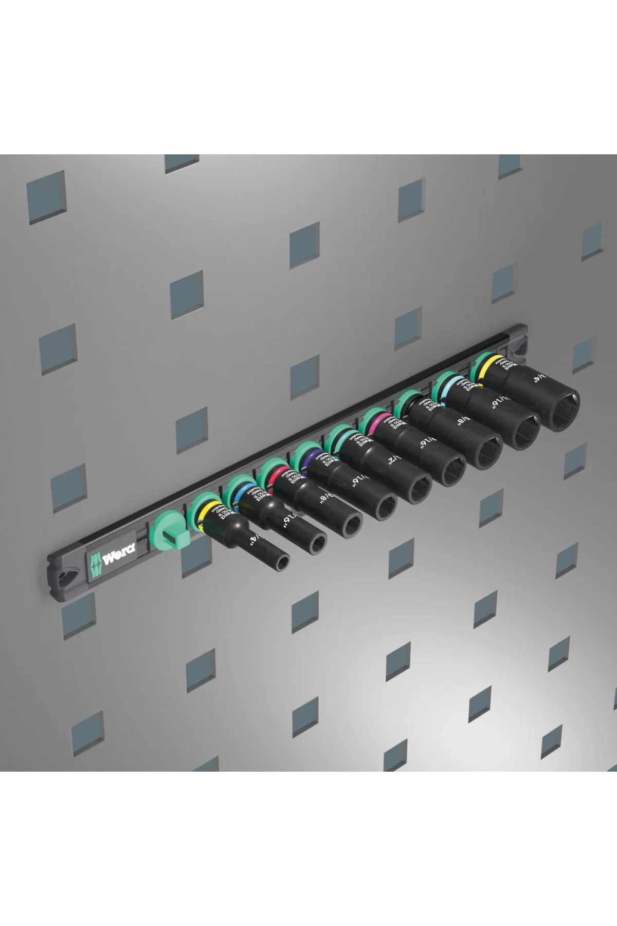 Wera 9661 Magnetic rail B Impaktor Deep Imperial 1 05005591001