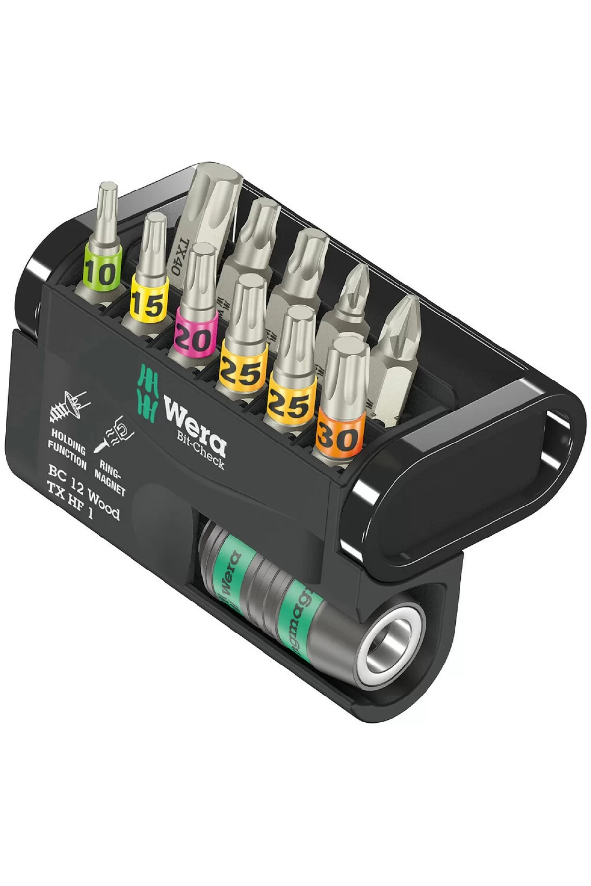 Wera Bit-Check 12 Wood TX HF 1