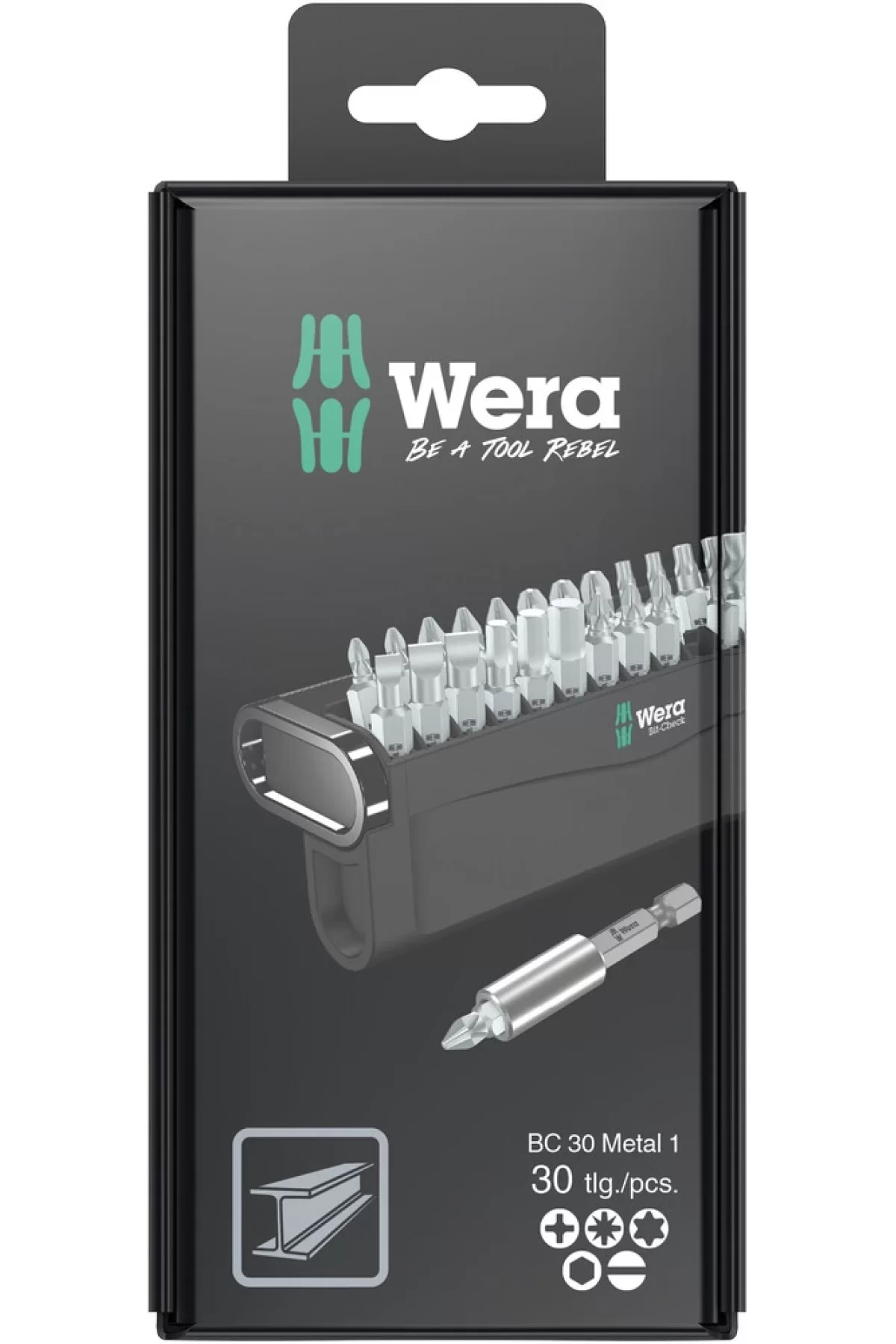 Wera Bit-Check 30 Metal 1 SB