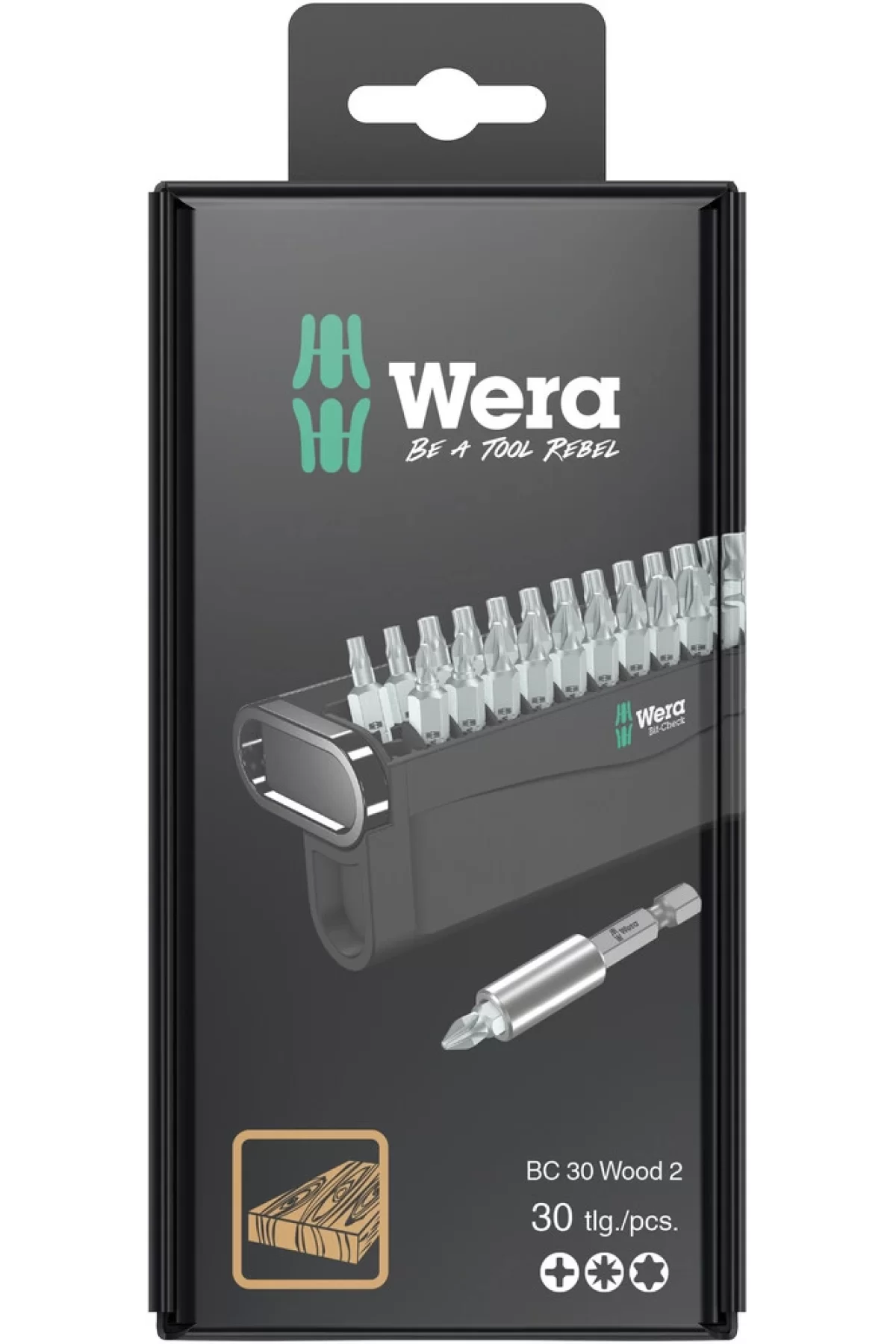 Wera Bit-Check 30 Wood 2 SB